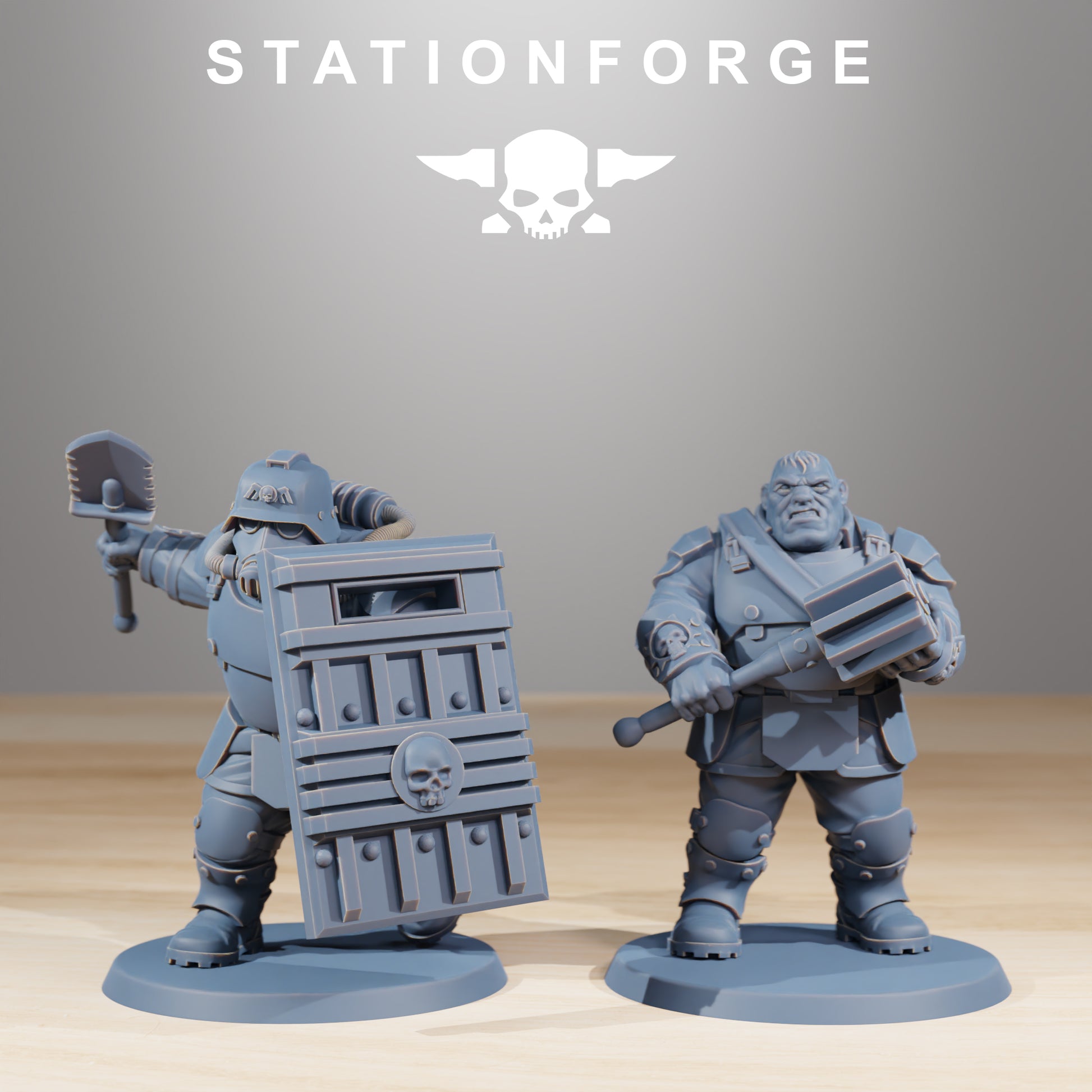 Produktová fotografie Tabletop 28mm The Printing Goes Ever On (TPGEO) 0: GrimGuard Mutants