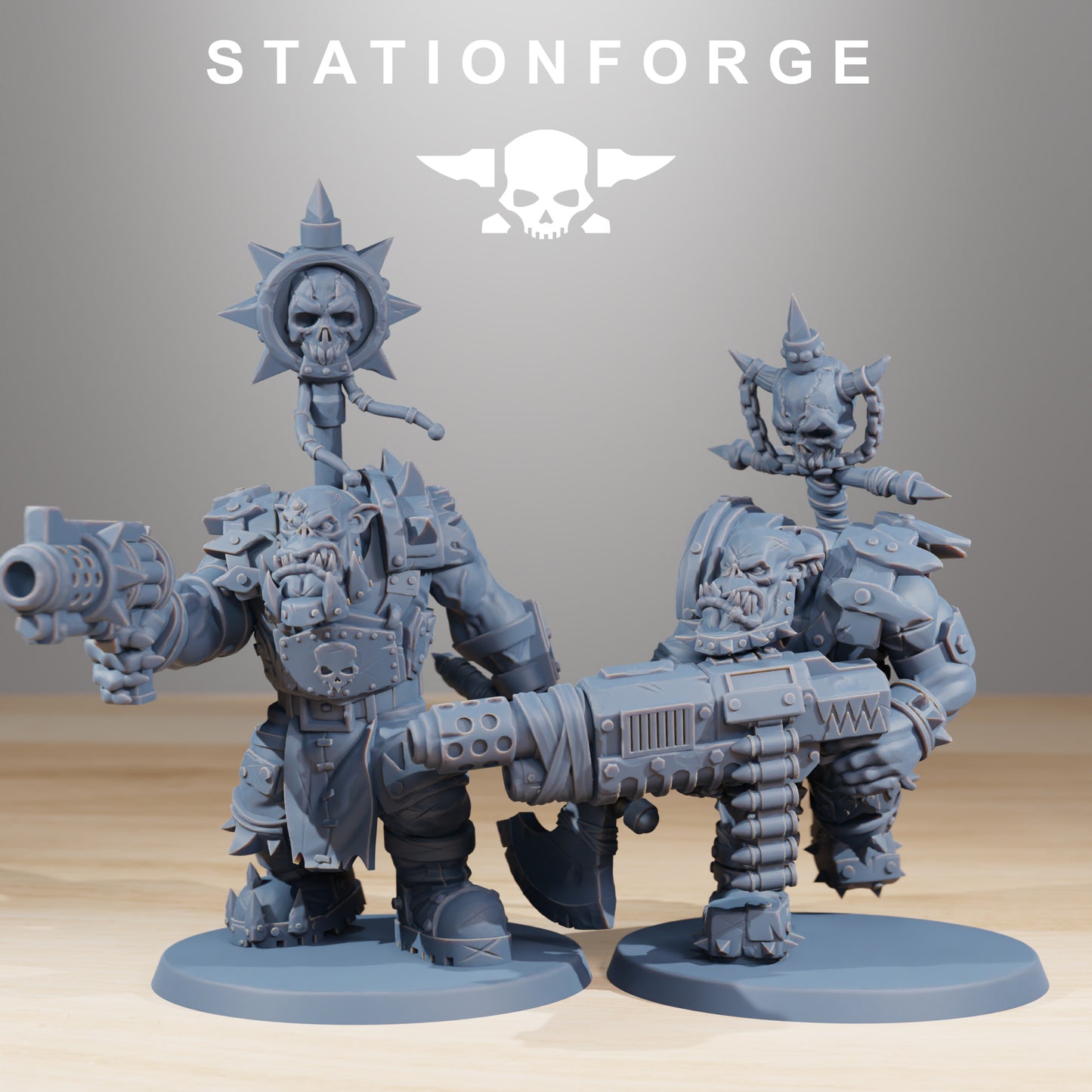 Produktová fotografie Tabletop 28mm The Printing Goes Ever On (TPGEO) 0: Orkaz SullKrushers