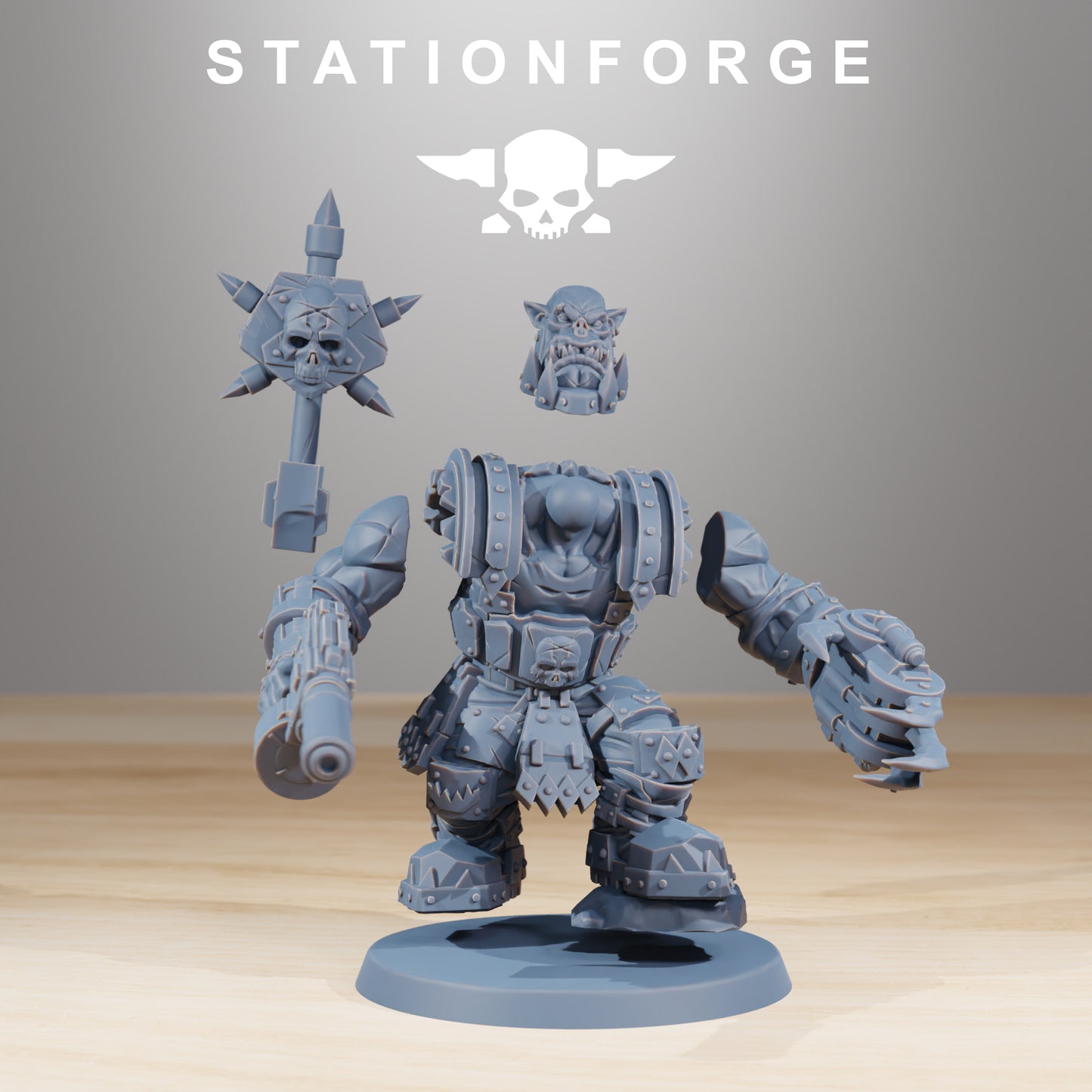 Produktová fotografie Tabletop 28mm The Printing Goes Ever On (TPGEO) 0: Orkaz SullKrushers