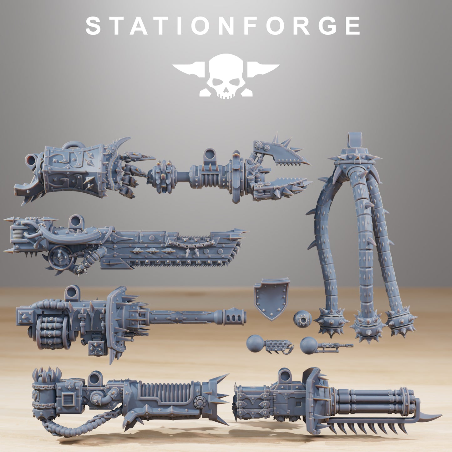Foto do produto Tabletop 28mm The Printing Goes Ever On (TPGEO) 0: Pythonicus Defender Mk2