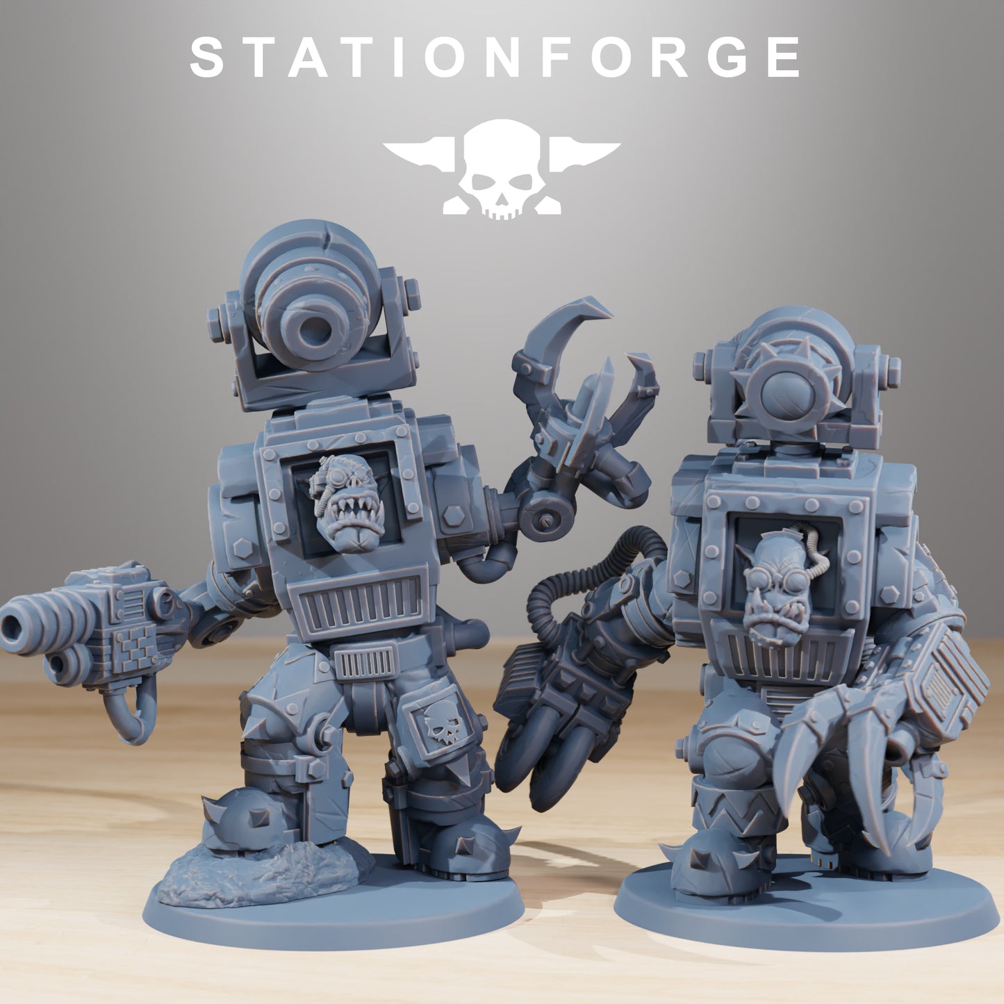 Produktová fotografie Tabletop 28mm The Printing Goes Ever On (TPGEO) 0: Orkaz Steelbrutes