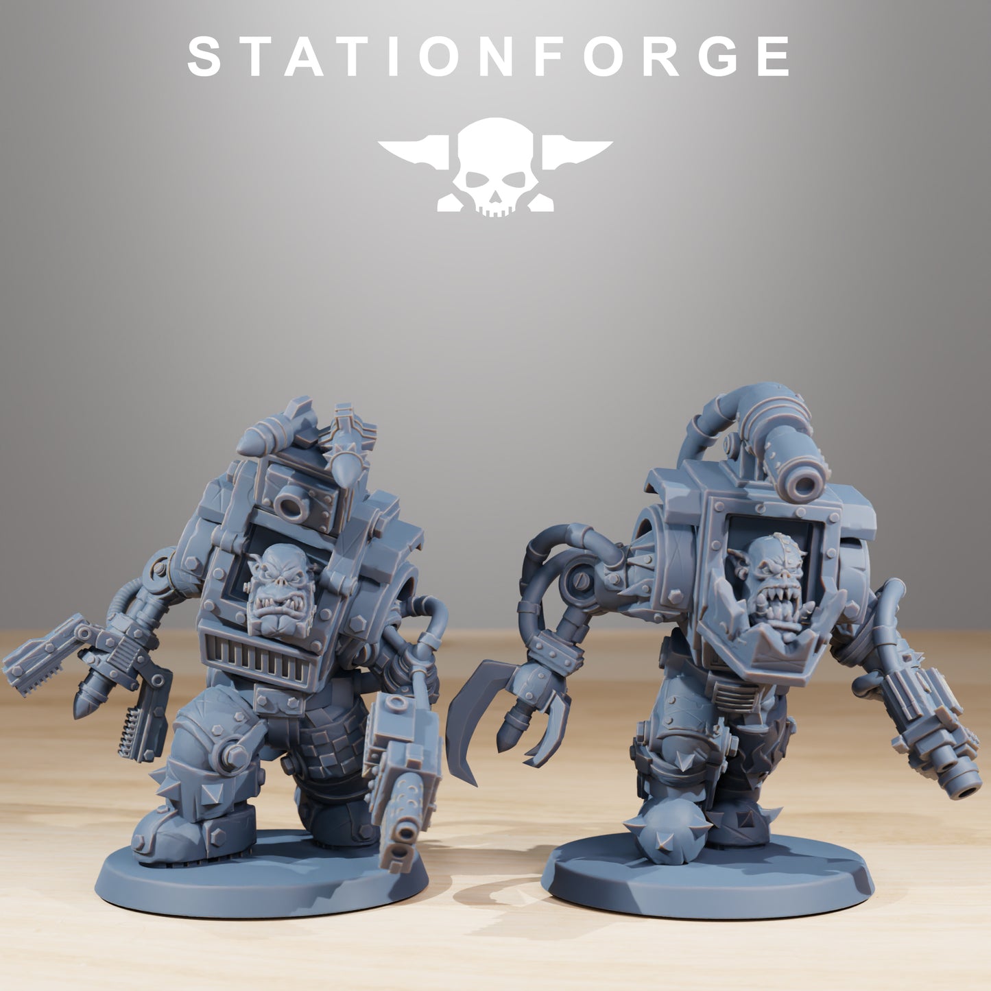 Produktová fotografie Tabletop 28mm The Printing Goes Ever On (TPGEO) 0: Orkaz Steelbrutes