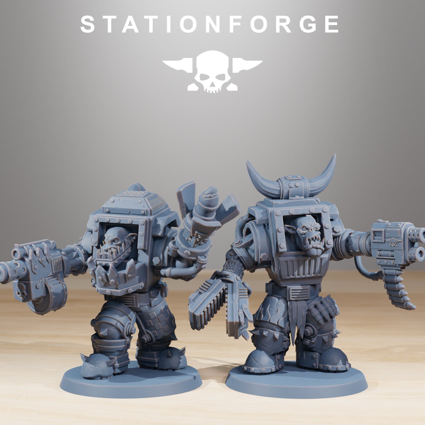 Produktová fotografie Tabletop 28mm The Printing Goes Ever On (TPGEO) 0: Orkaz Steelbrutes