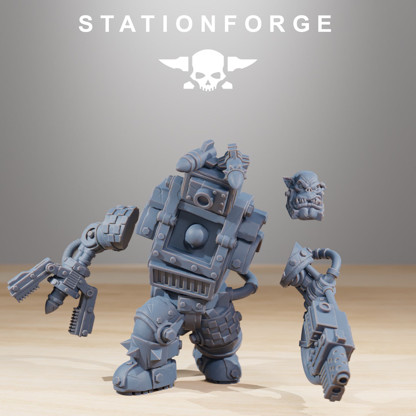 Produktová fotografie Tabletop 28mm The Printing Goes Ever On (TPGEO) 0: Orkaz Steelbrutes