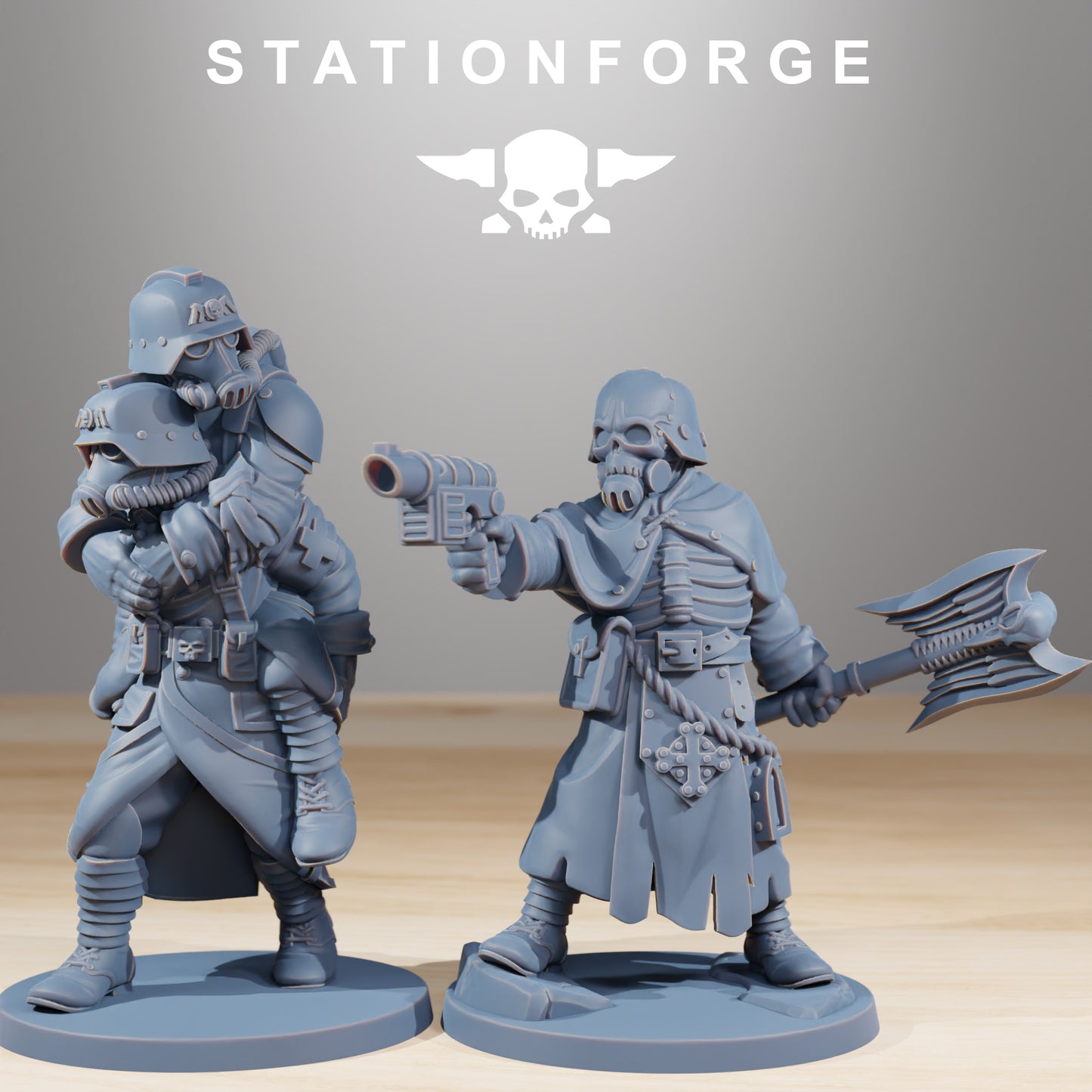 Foto do produto Tabletop 28mm The Printing Goes Ever On (TPGEO) 0: GrimGuard Casualties