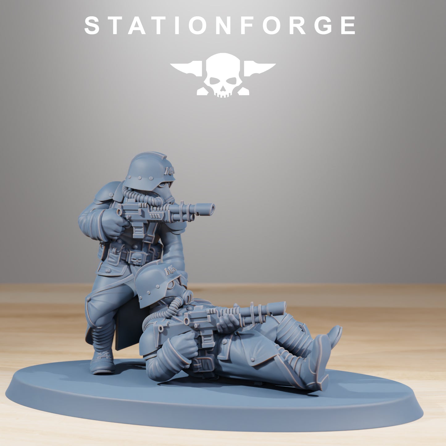 Foto do produto Tabletop 28mm The Printing Goes Ever On (TPGEO) 0: GrimGuard Casualties
