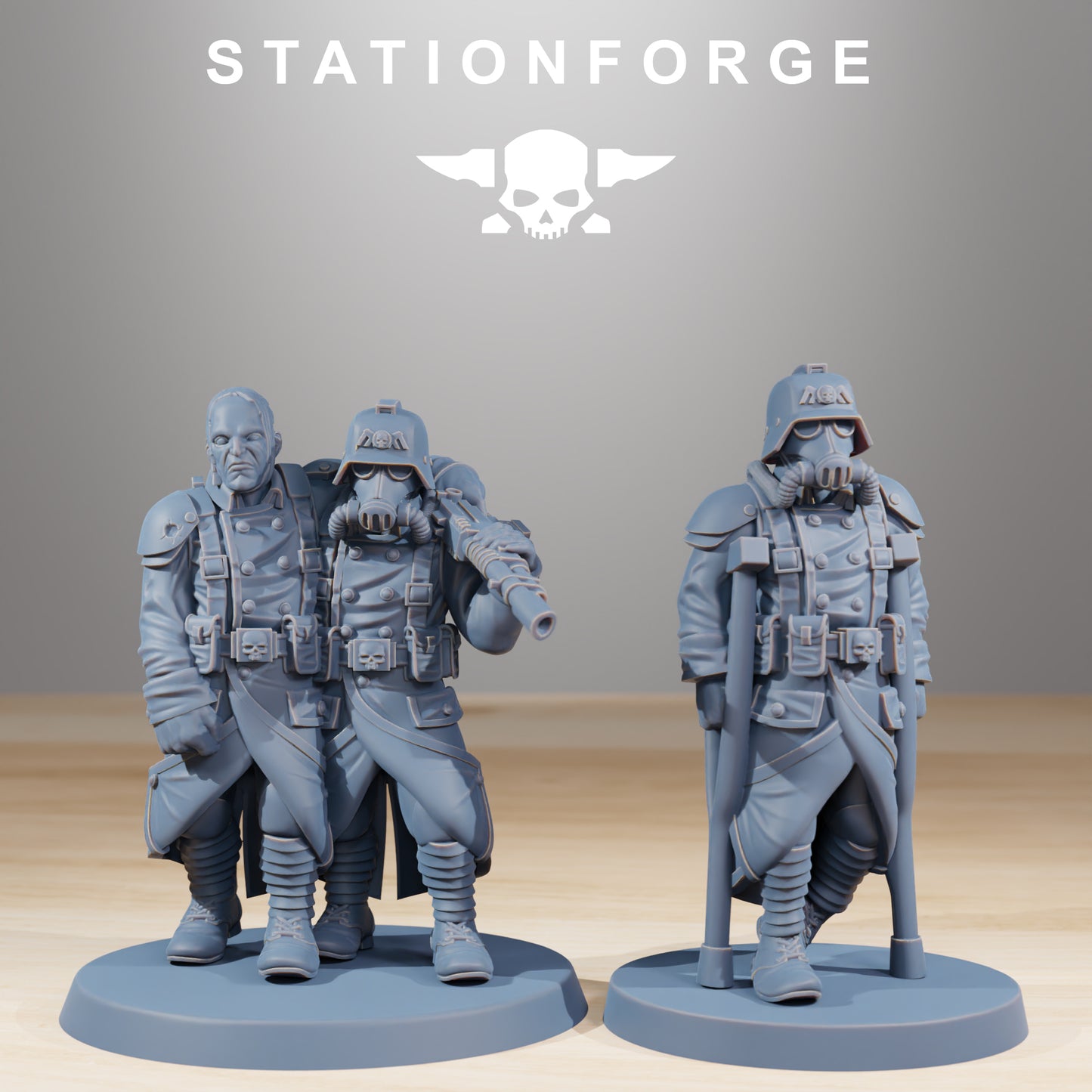Foto do produto Tabletop 28mm The Printing Goes Ever On (TPGEO) 0: GrimGuard Casualties