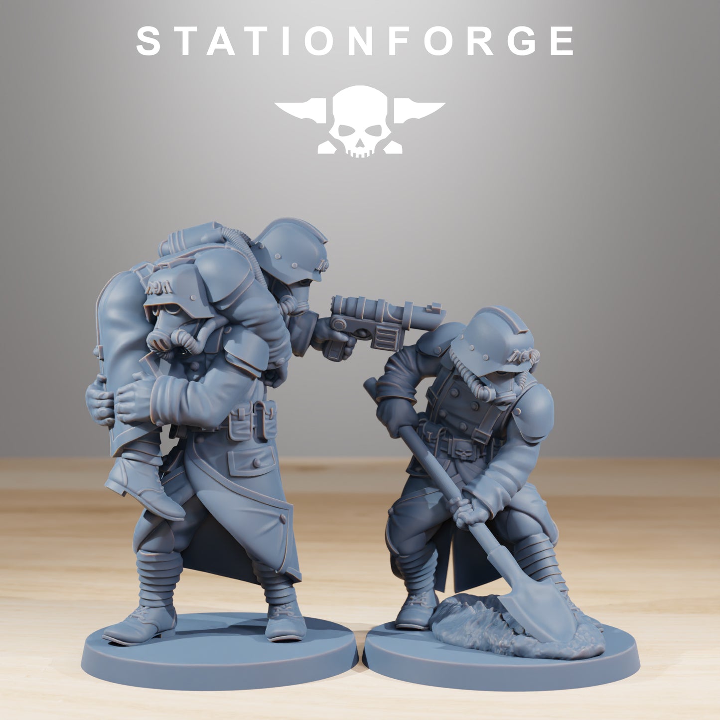 Foto do produto Tabletop 28mm The Printing Goes Ever On (TPGEO) 0: GrimGuard Casualties