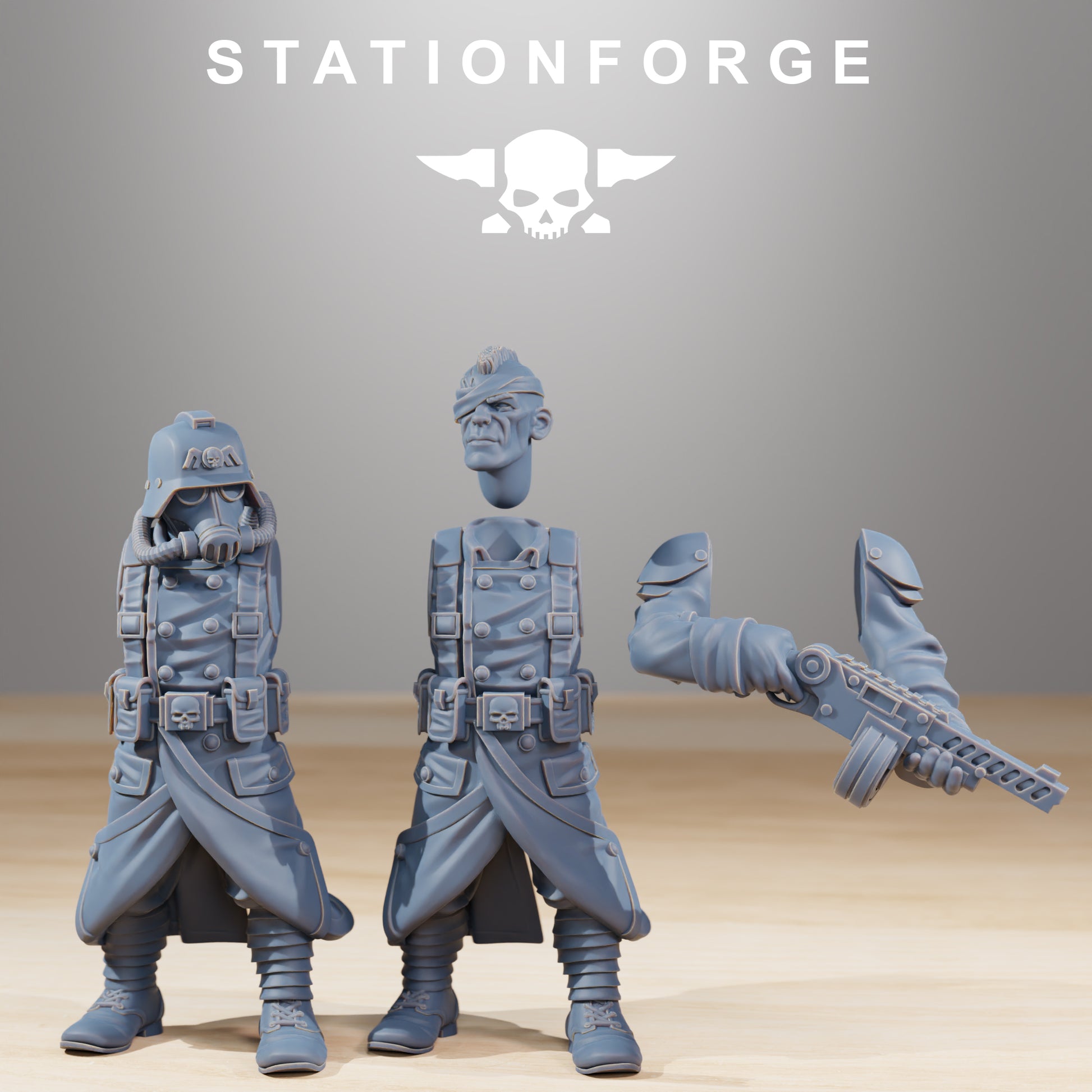 Foto del prodotto Tabletop 28mm The Printing Goes Ever On (TPGEO) 0: GrimGuard Combatants