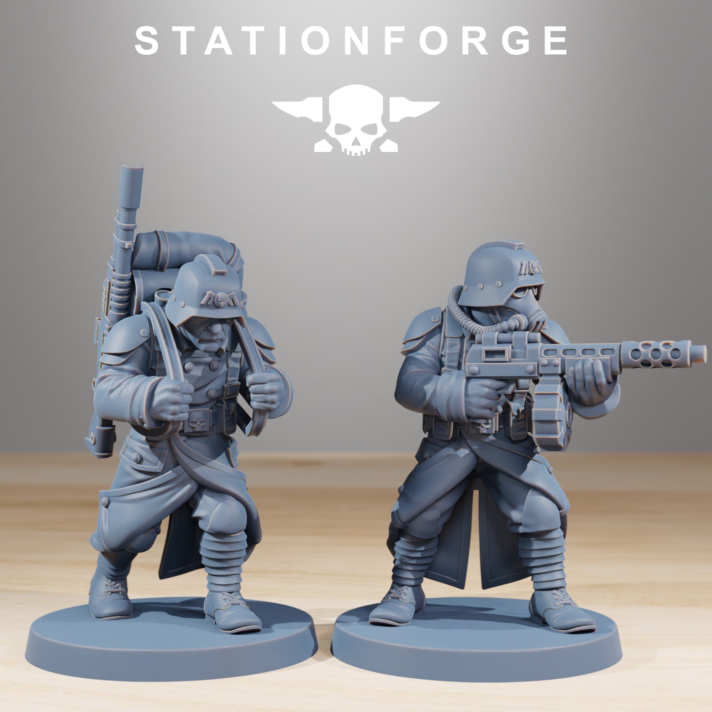 Foto do produto Tabletop 28mm The Printing Goes Ever On (TPGEO) 0: Combatentes GrimGuard