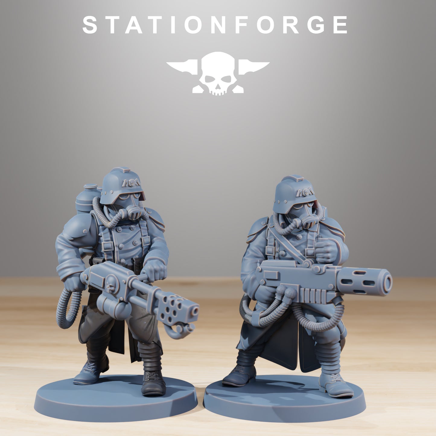 Foto do produto Tabletop 28mm The Printing Goes Ever On (TPGEO) 0: Combatentes GrimGuard