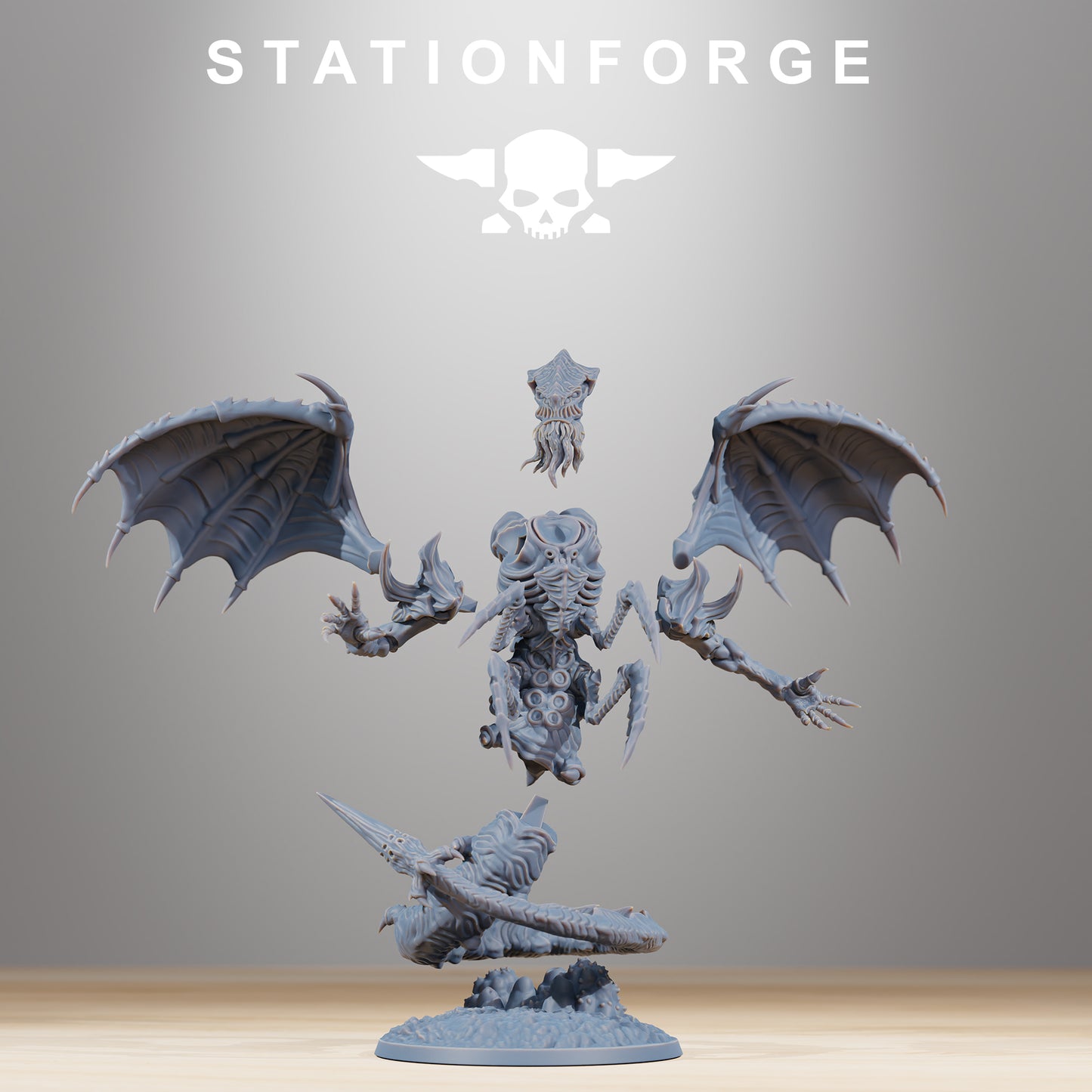 Foto do produto Tabletop 28mm The Printing Goes Ever On (TPGEO) 0: Xenarid Wormaak