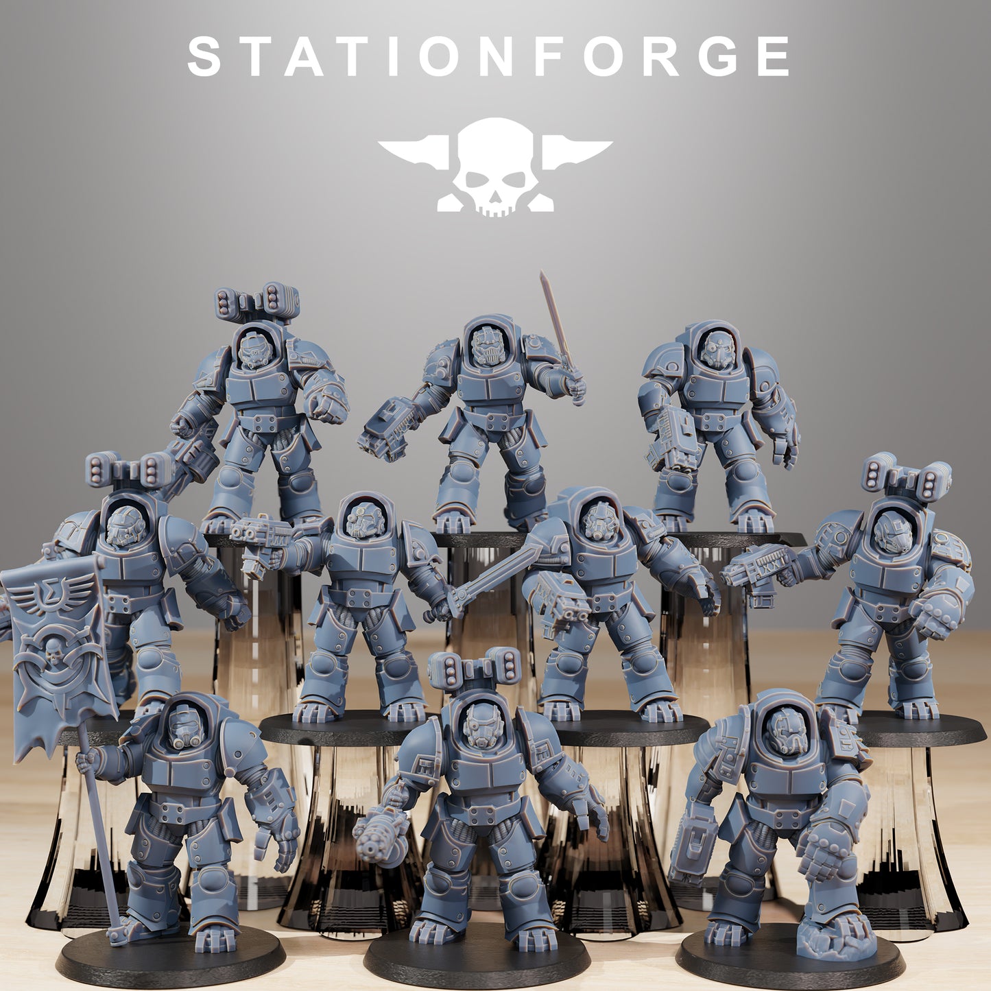 Foto do produto Tabletop 28mm The Printing Goes Ever On (TPGEO) 0: Socratis Vanguard