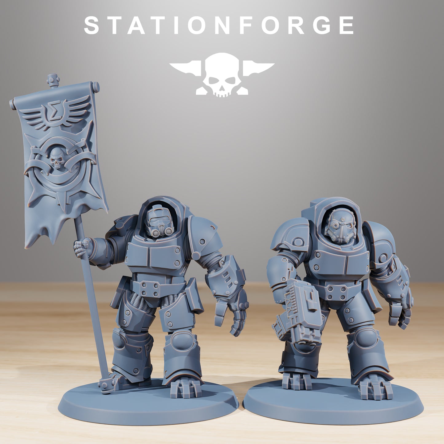 Foto do produto Tabletop 28mm The Printing Goes Ever On (TPGEO) 0: Socratis Vanguard
