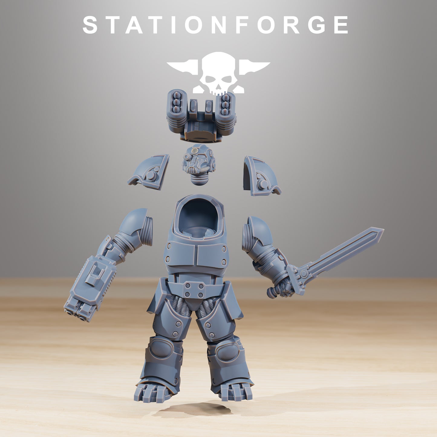 Foto do produto Tabletop 28mm The Printing Goes Ever On (TPGEO) 0: Socratis Vanguard