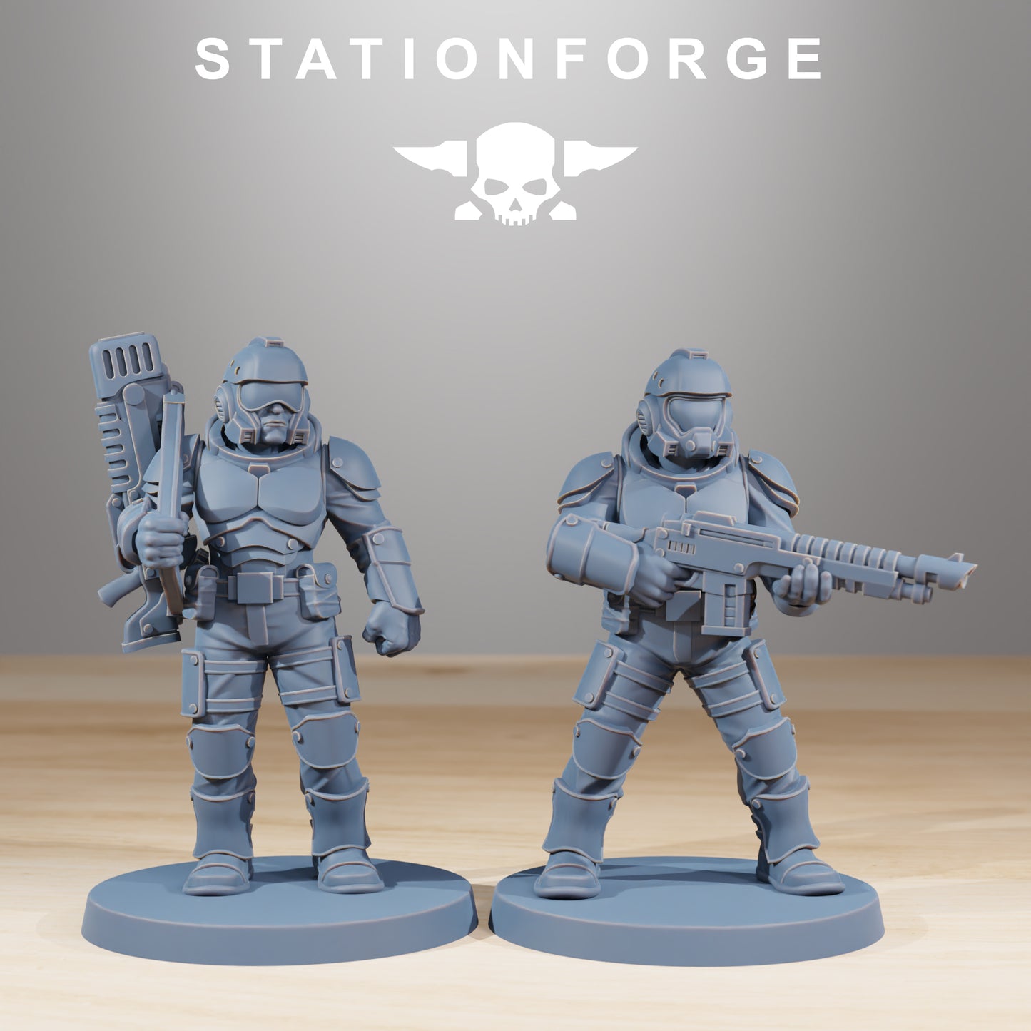 Produktová fotografie Tabletop 28mm The Printing Goes Ever On (TPGEO) 0: Vaskar Infantry Builder Kit