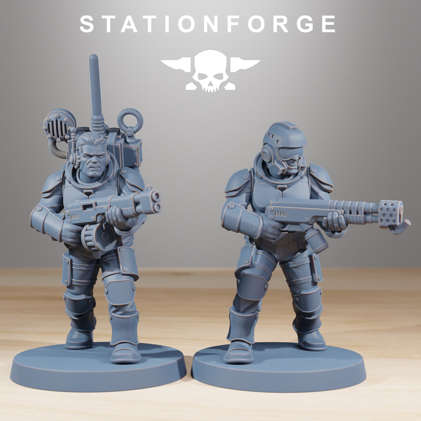 Produktová fotografie Tabletop 28mm The Printing Goes Ever On (TPGEO) 0: Vaskar Infantry Builder Kit