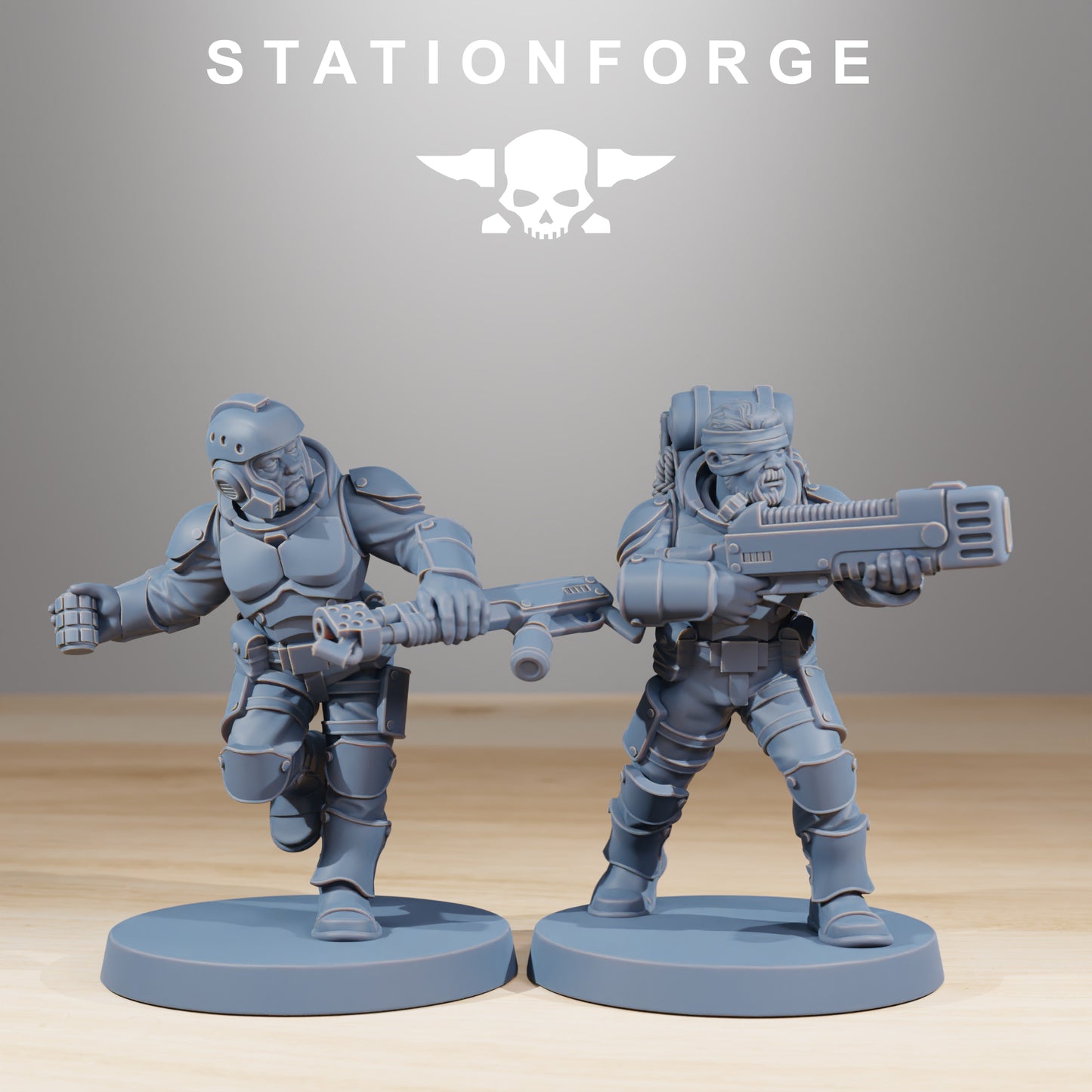 Produktová fotografie Tabletop 28mm The Printing Goes Ever On (TPGEO) 0: Vaskar Infantry Builder Kit