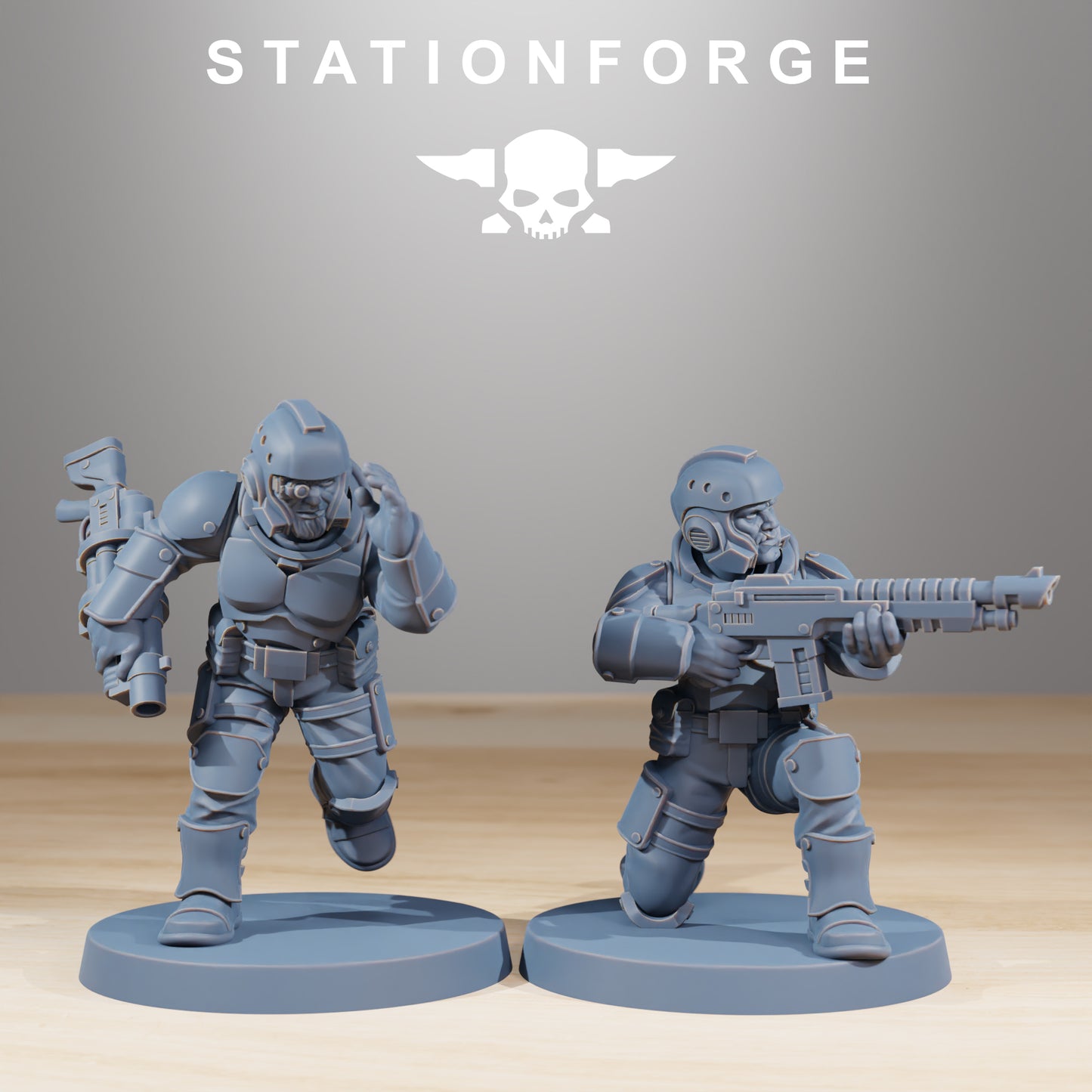 Produktová fotografie Tabletop 28mm The Printing Goes Ever On (TPGEO) 0: Vaskar Infantry Builder Kit