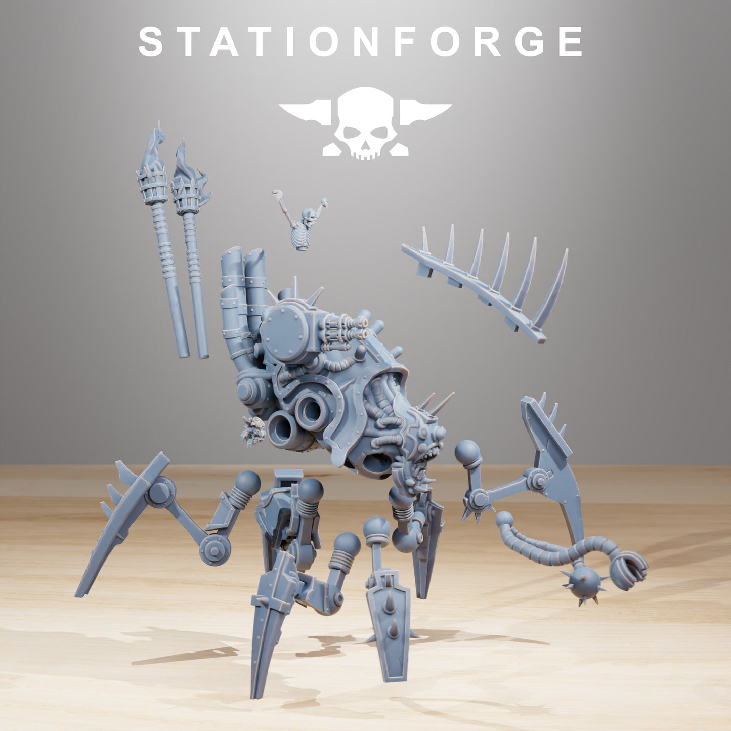 Foto do produto Tabletop 28mm The Printing Goes Ever On (TPGEO) 0: Pythonicus Swarm Spawner
