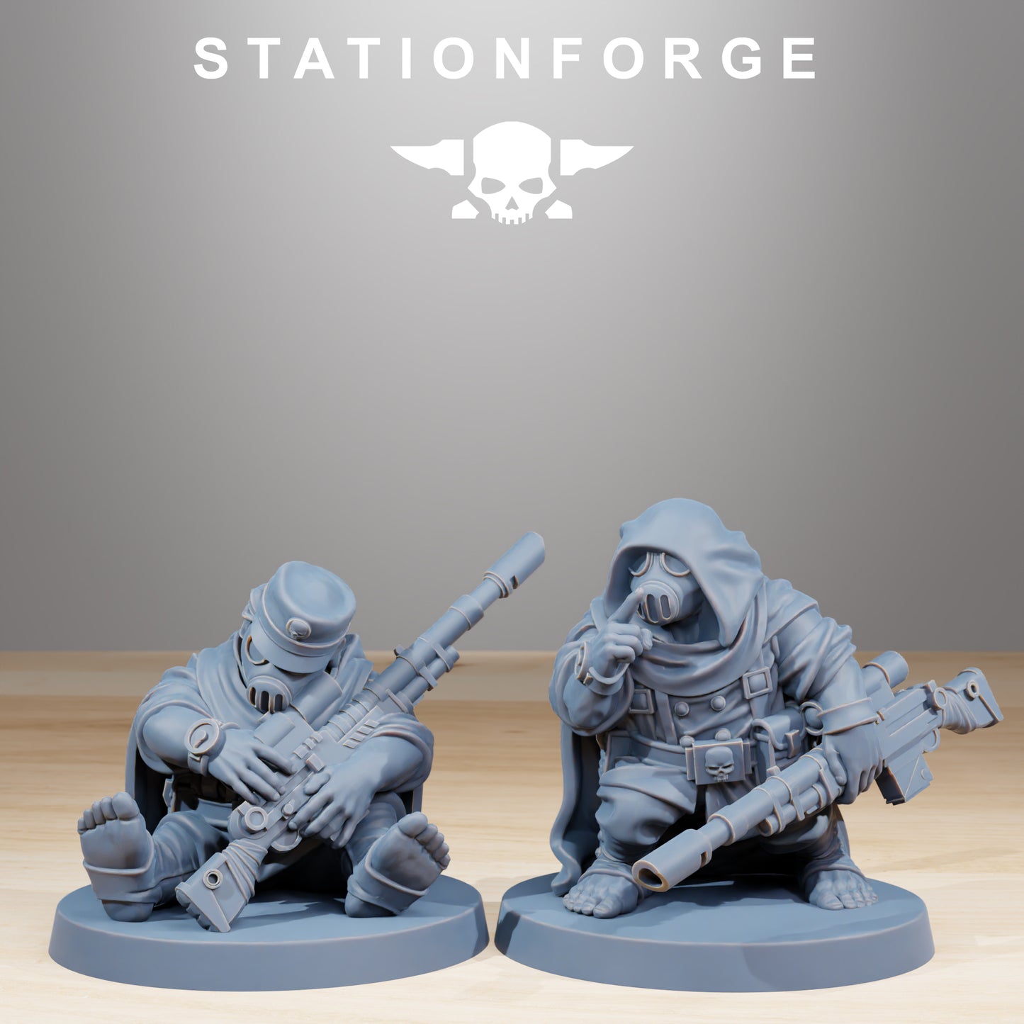 Foto do produto Tabletop 28mm The Printing Goes Ever On (TPGEO) 0: GrimGuard Skulldarts