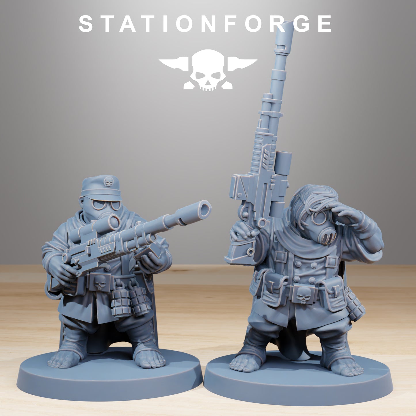 Foto do produto Tabletop 28mm The Printing Goes Ever On (TPGEO) 0: GrimGuard Skulldarts