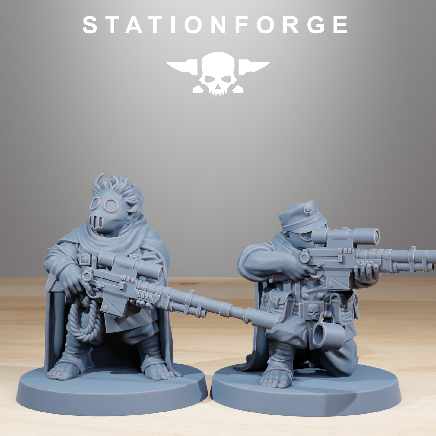 Foto do produto Tabletop 28mm The Printing Goes Ever On (TPGEO) 0: GrimGuard Skulldarts