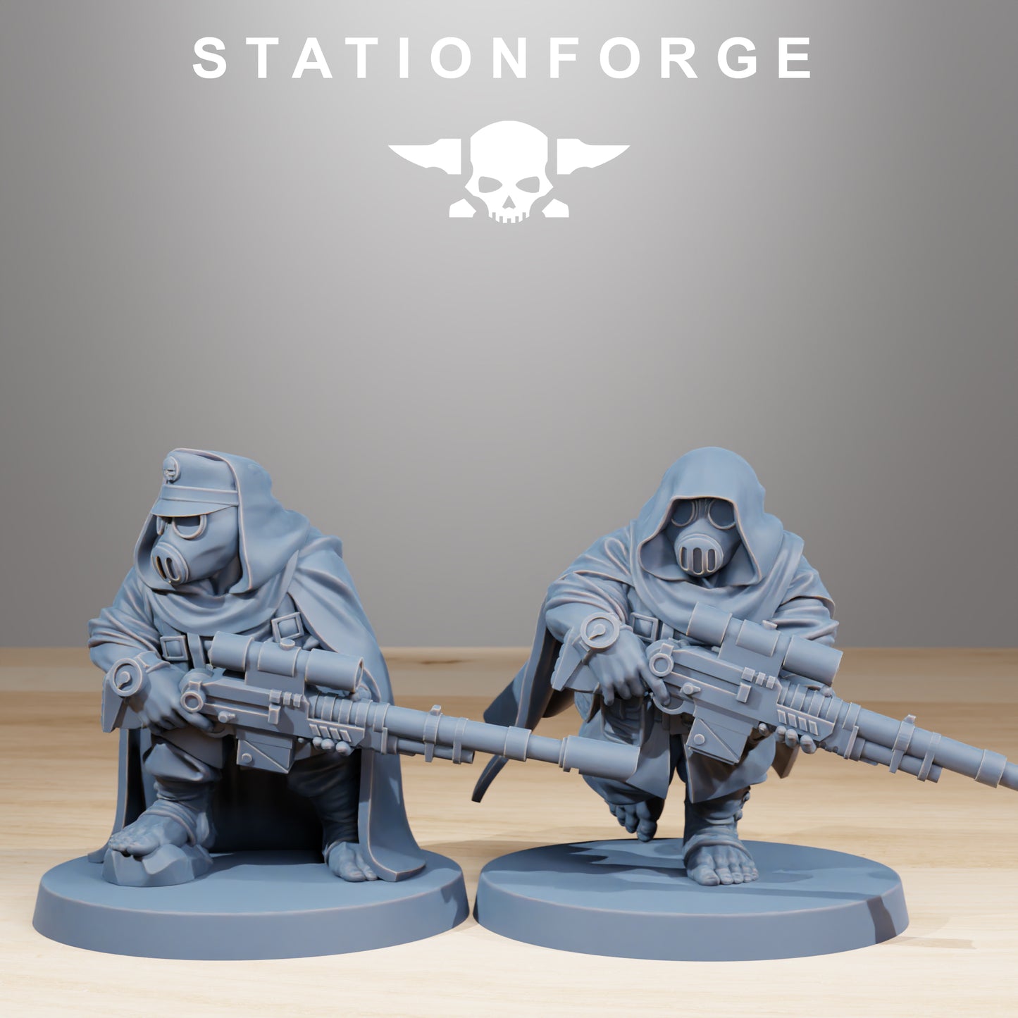 Foto do produto Tabletop 28mm The Printing Goes Ever On (TPGEO) 0: GrimGuard Skulldarts