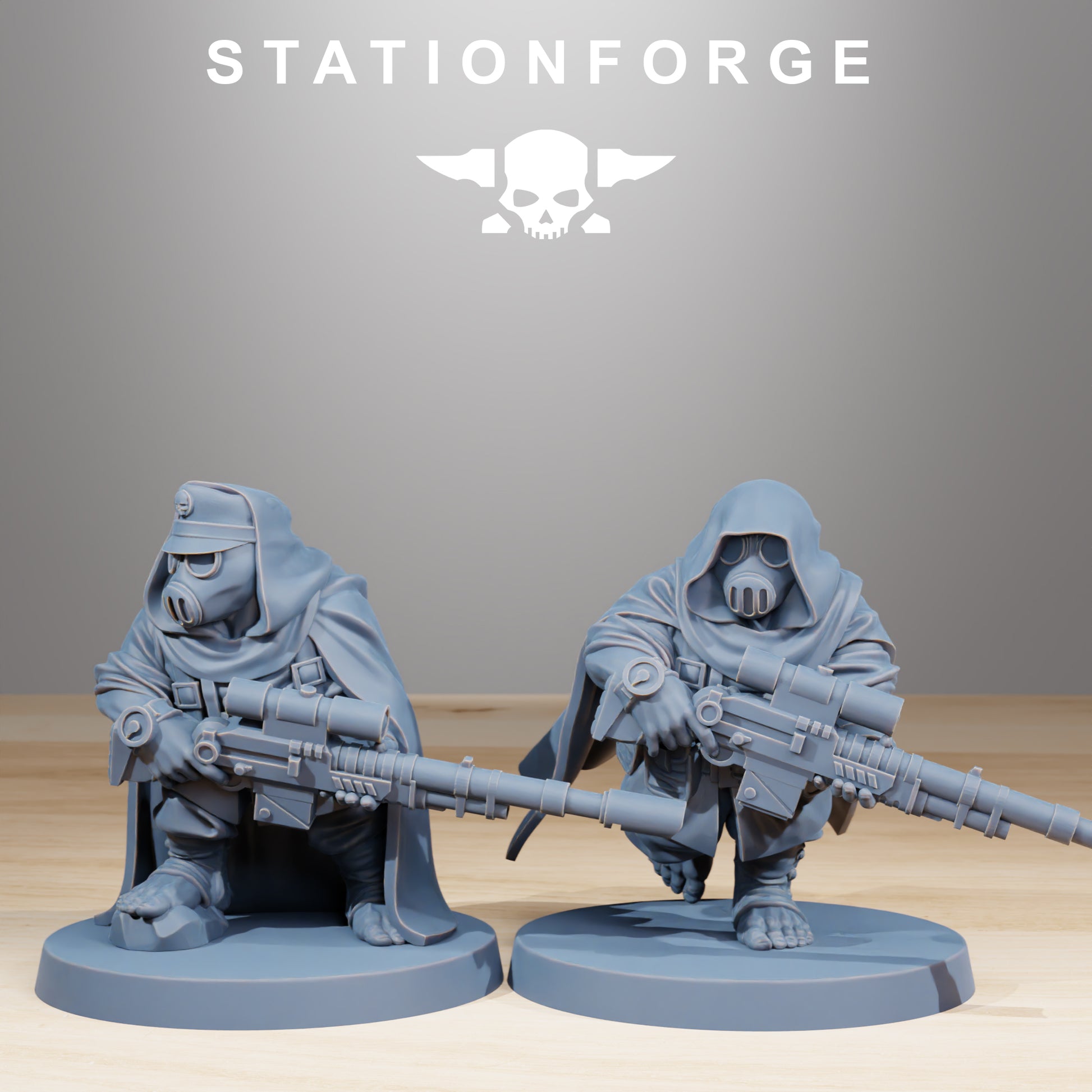 Foto del prodotto Tabletop 28mm The Printing Goes Ever On (TPGEO) 0: GrimGuard Skulldarts