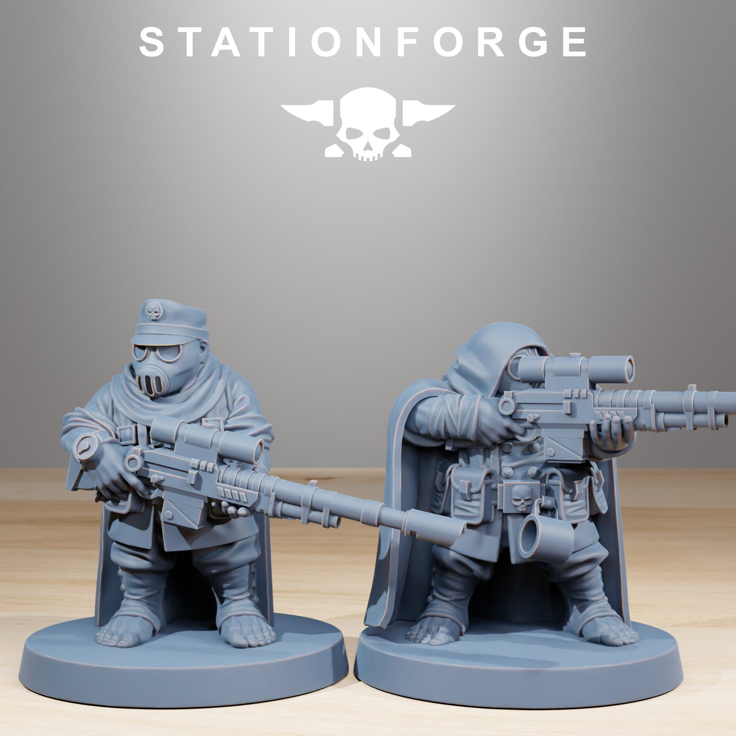 Foto do produto Tabletop 28mm The Printing Goes Ever On (TPGEO) 0: GrimGuard Skulldarts