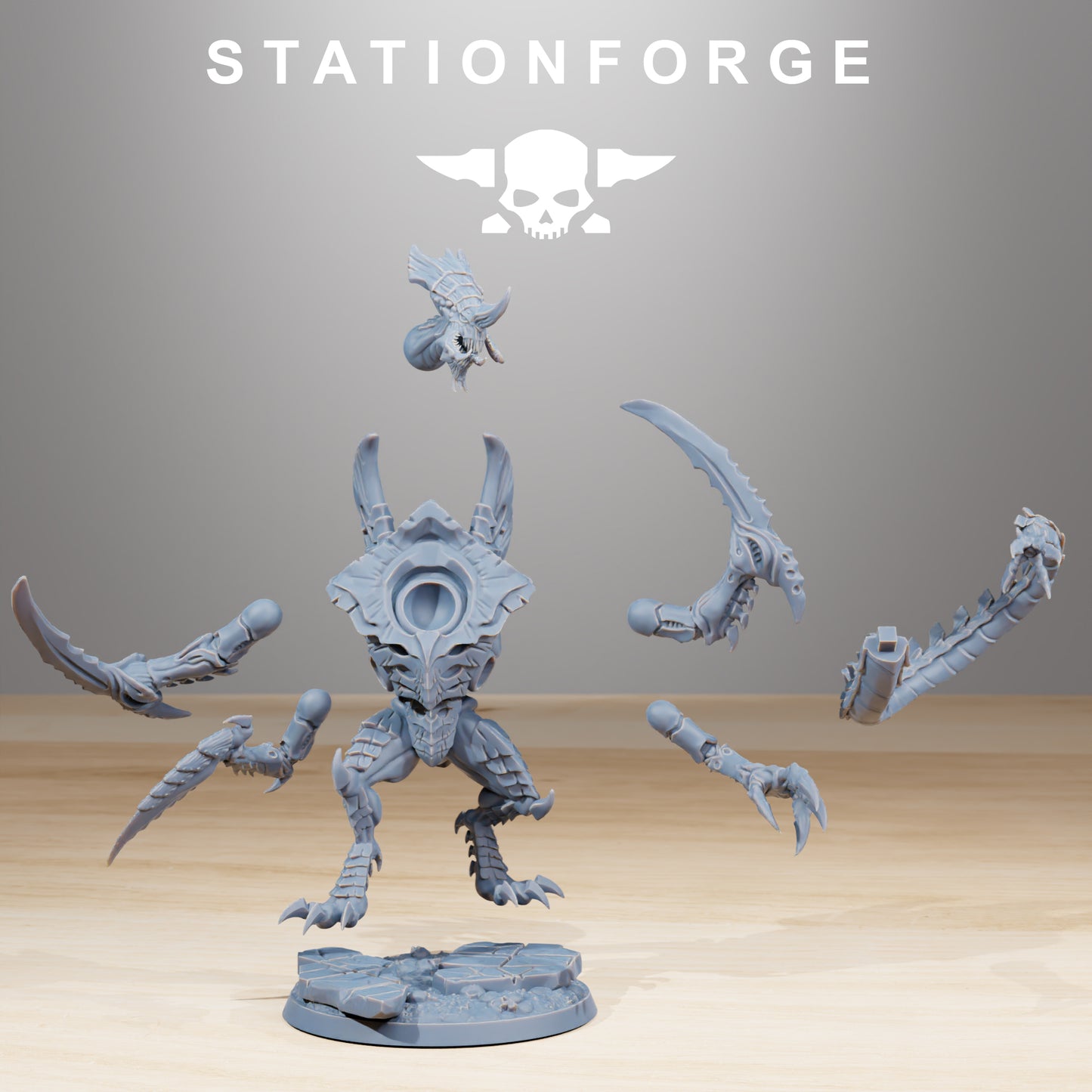 Foto do produto Tabletop 28mm The Printing Goes Ever On (TPGEO) 0: Xenarid Nyxar