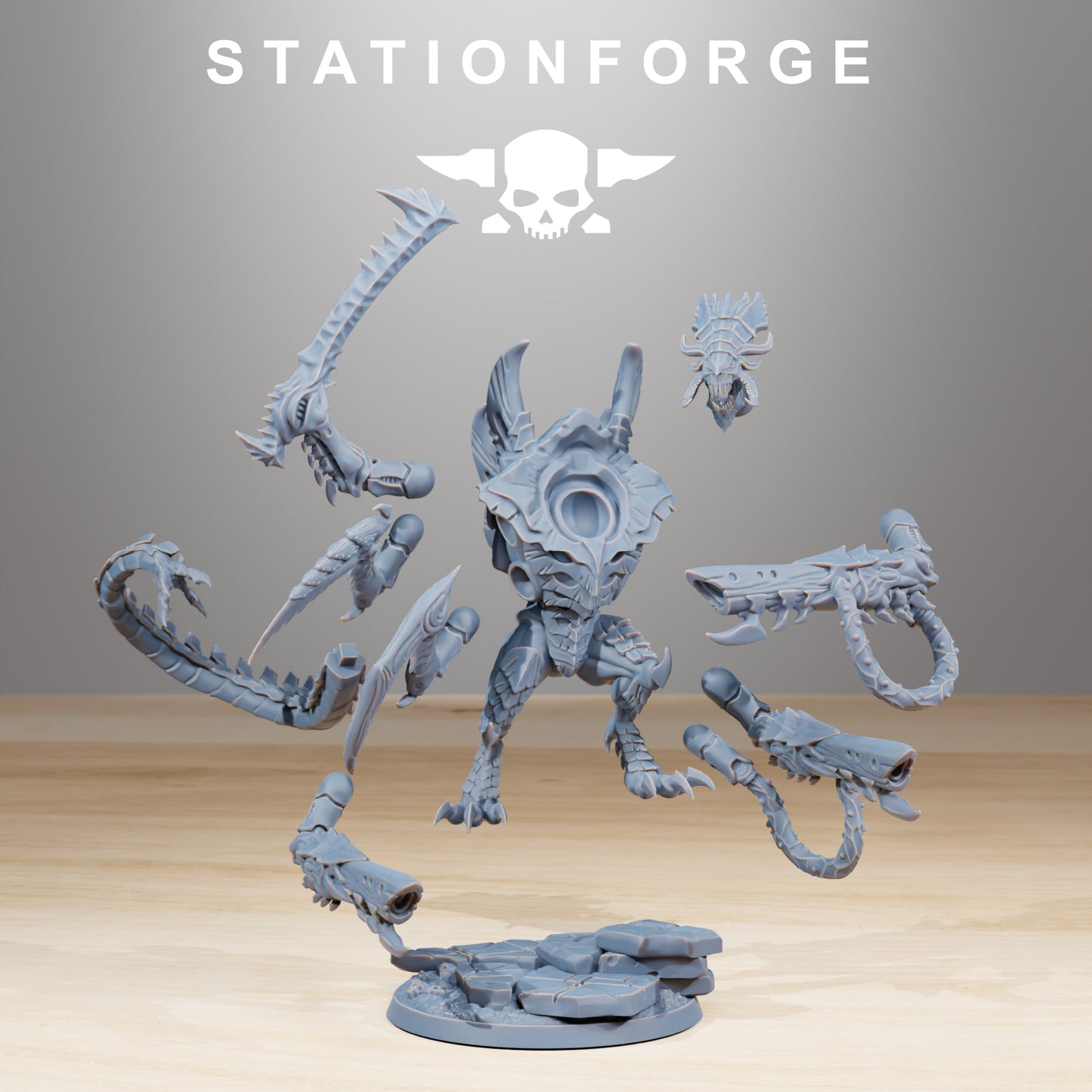 Foto do produto Tabletop 28mm The Printing Goes Ever On (TPGEO) 0: Xenarid Nyxar