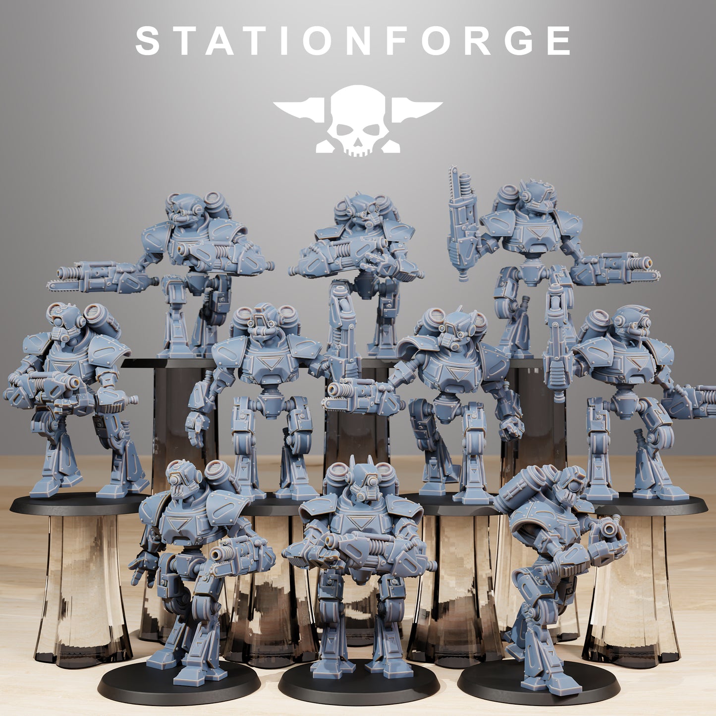 Foto do produto Tabletop 28mm The Printing Goes Ever On (TPGEO) 0: Scavenger Mechanods