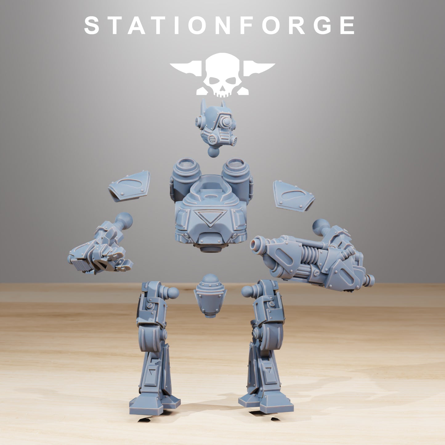 Foto do produto Tabletop 28mm The Printing Goes Ever On (TPGEO) 0: Scavenger Mechanods