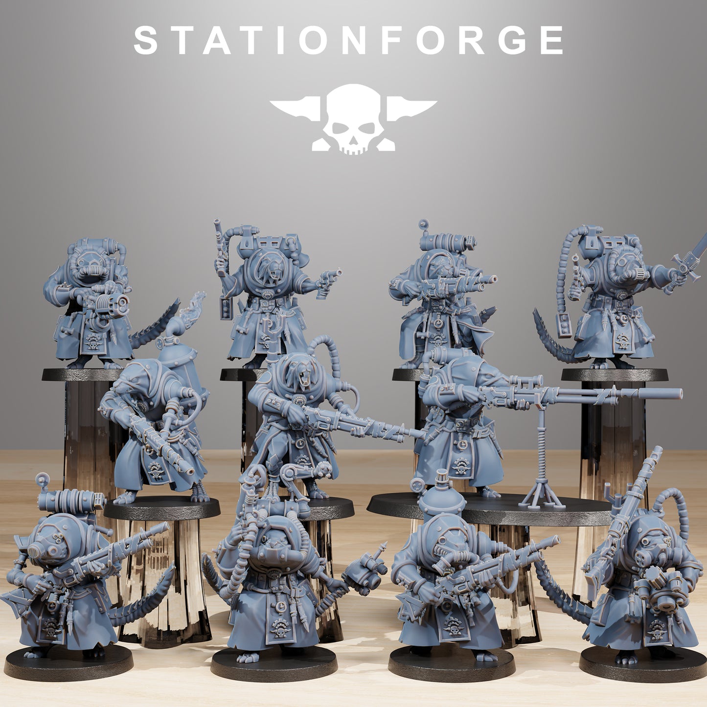 Produktová fotografie Tabletop 28mm Tisk pokračuje dál (TPGEO) 0: Raticus Grunts
