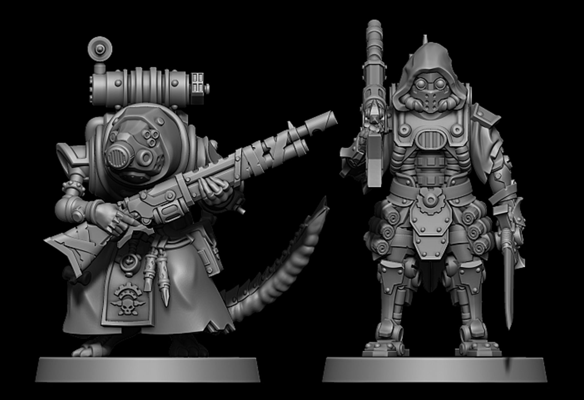 Produktová fotografie Tabletop 28mm Tisk pokračuje dál (TPGEO) 0: Raticus Grunts