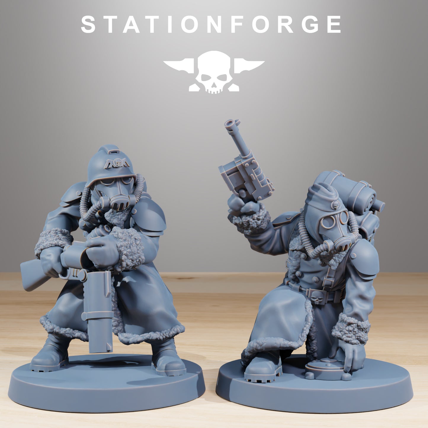 Foto do produto Tabletop 28mm The Printing Goes Ever On (TPGEO) 0: GrimGuard Frostwatch