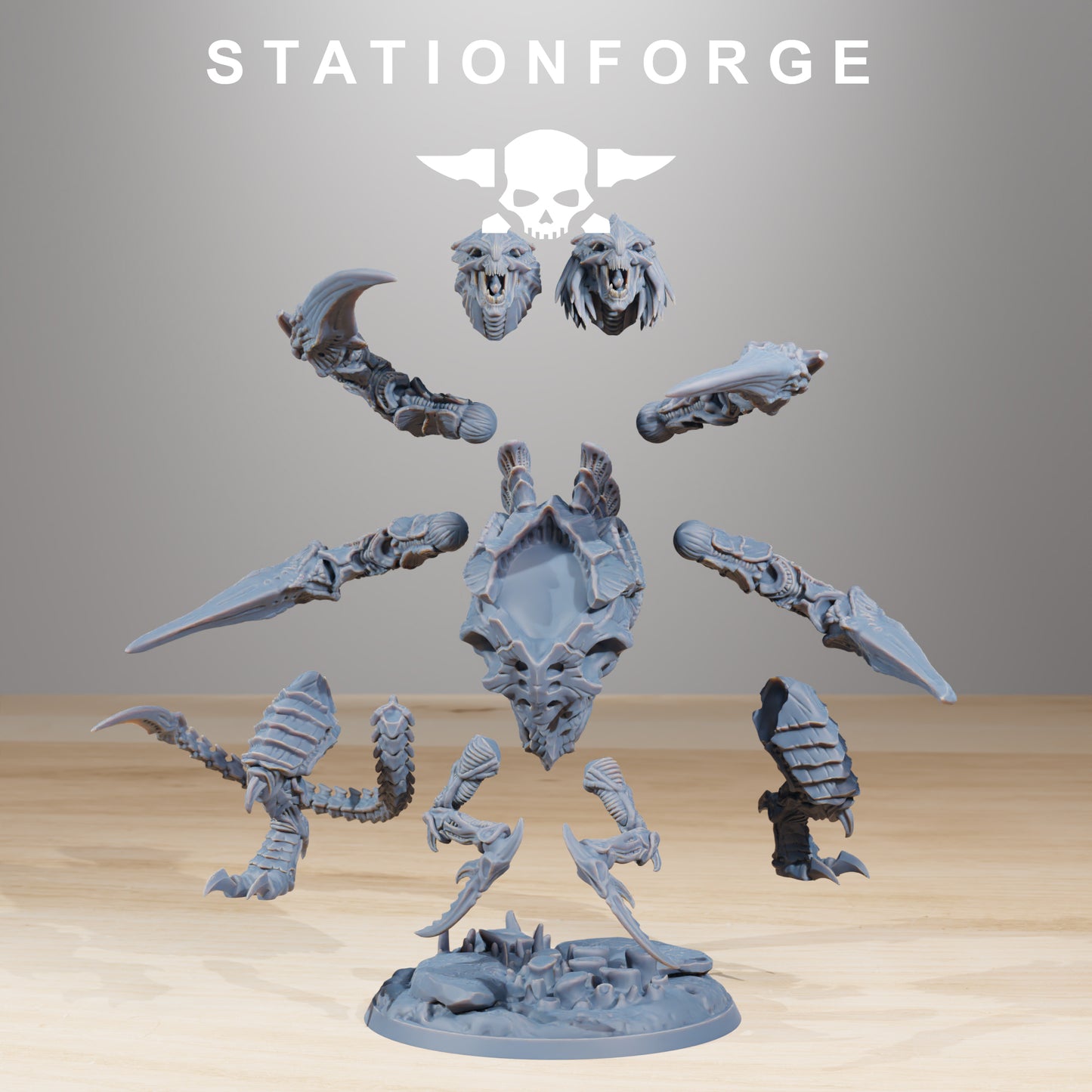 Produktová fotografie Tabletop 28mm The Printing Goes Ever On (TPGEO) 0: Xenarid Ravage Howler