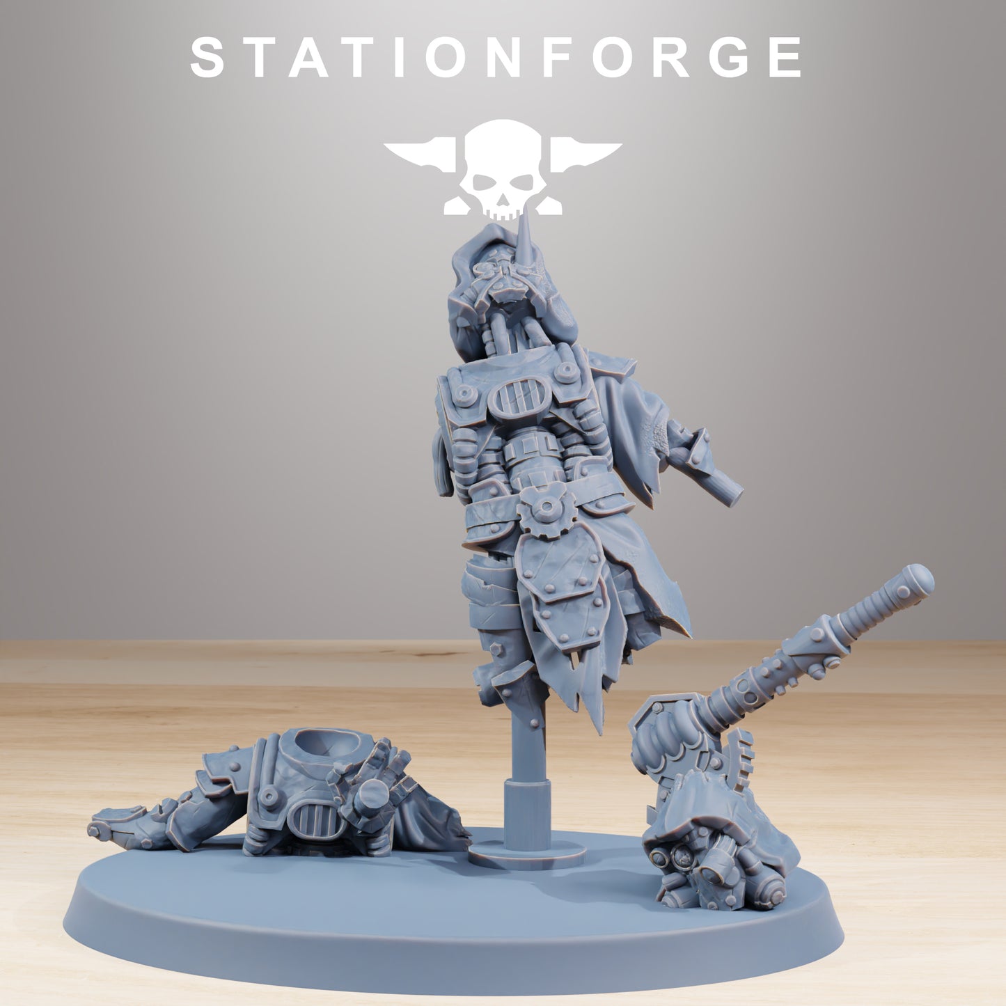 Produktová fotografie Tabletop 28mm The Printing Goes Ever On (TPGEO) 0: Zraněný sběrač