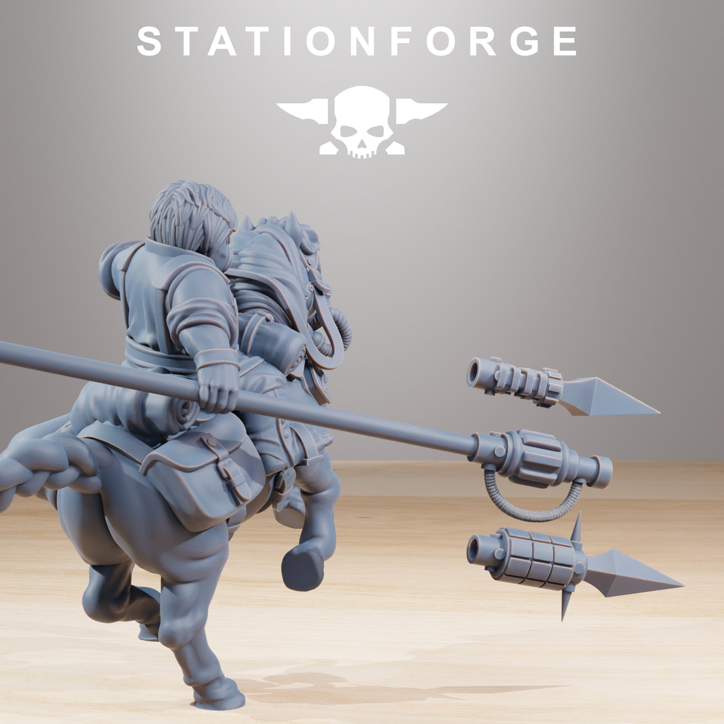 Produktová fotografie Tabletop 28mm The Printing Goes Ever On (TPGEO) 0: GrimGuard Pony Cavalry
