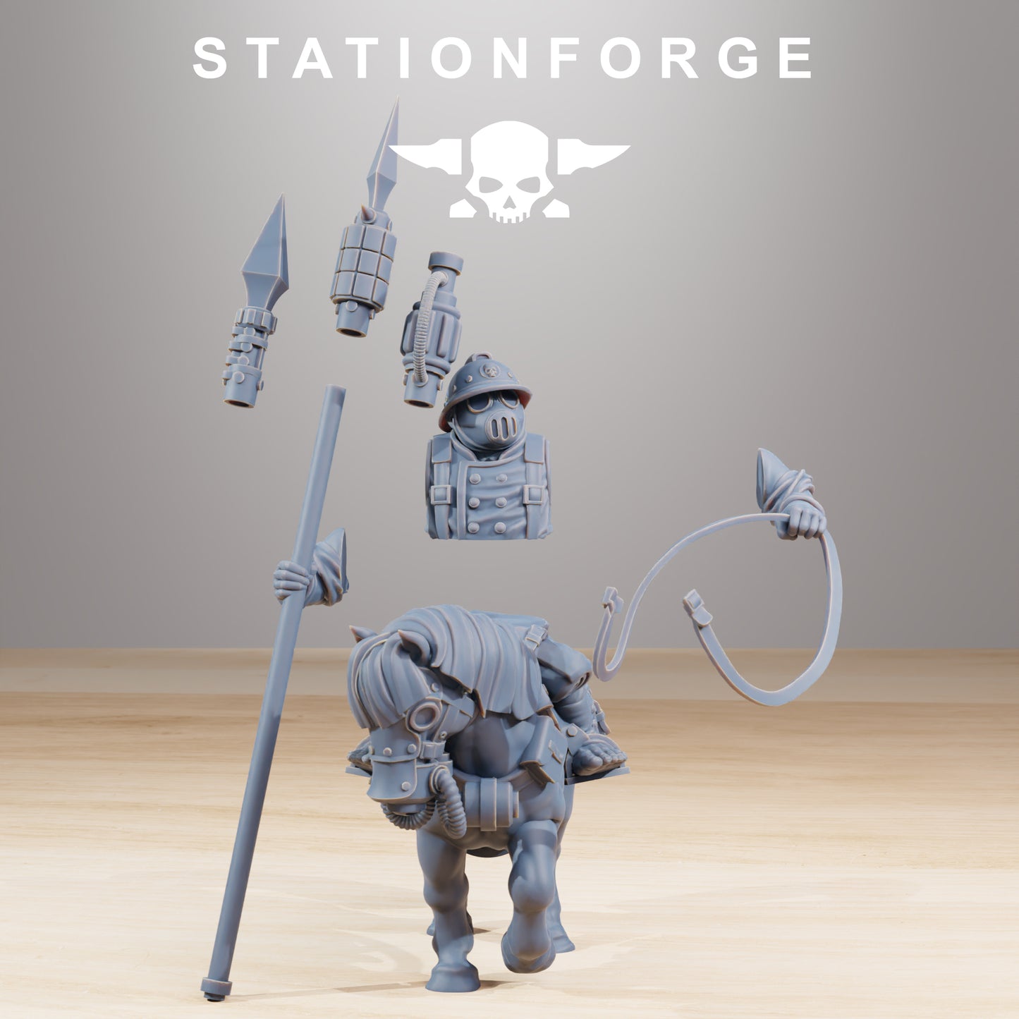Produktová fotografie Tabletop 28mm The Printing Goes Ever On (TPGEO) 0: GrimGuard Pony Cavalry