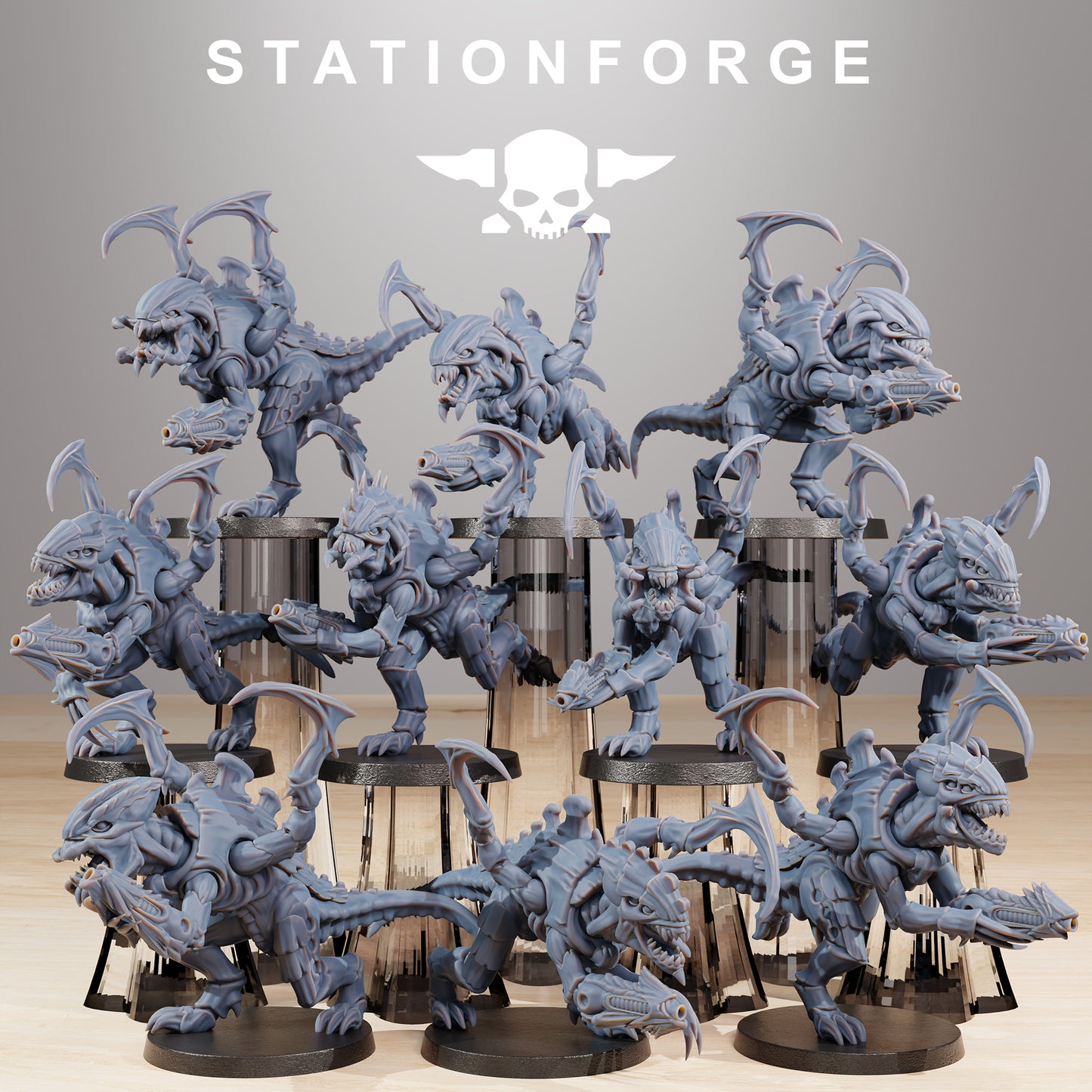 Produktová fotografie Tabletop 28mm The Printing Goes Ever On (TPGEO) 0: Xenarid Infantry 2.0