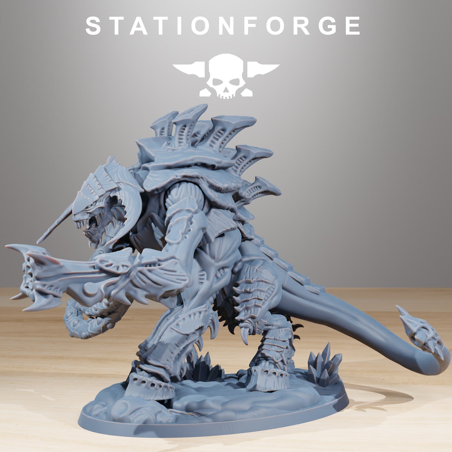 Foto do produto Tabletop 28mm The Printing Goes Ever On (TPGEO) 0: Xenarid Necrothorn