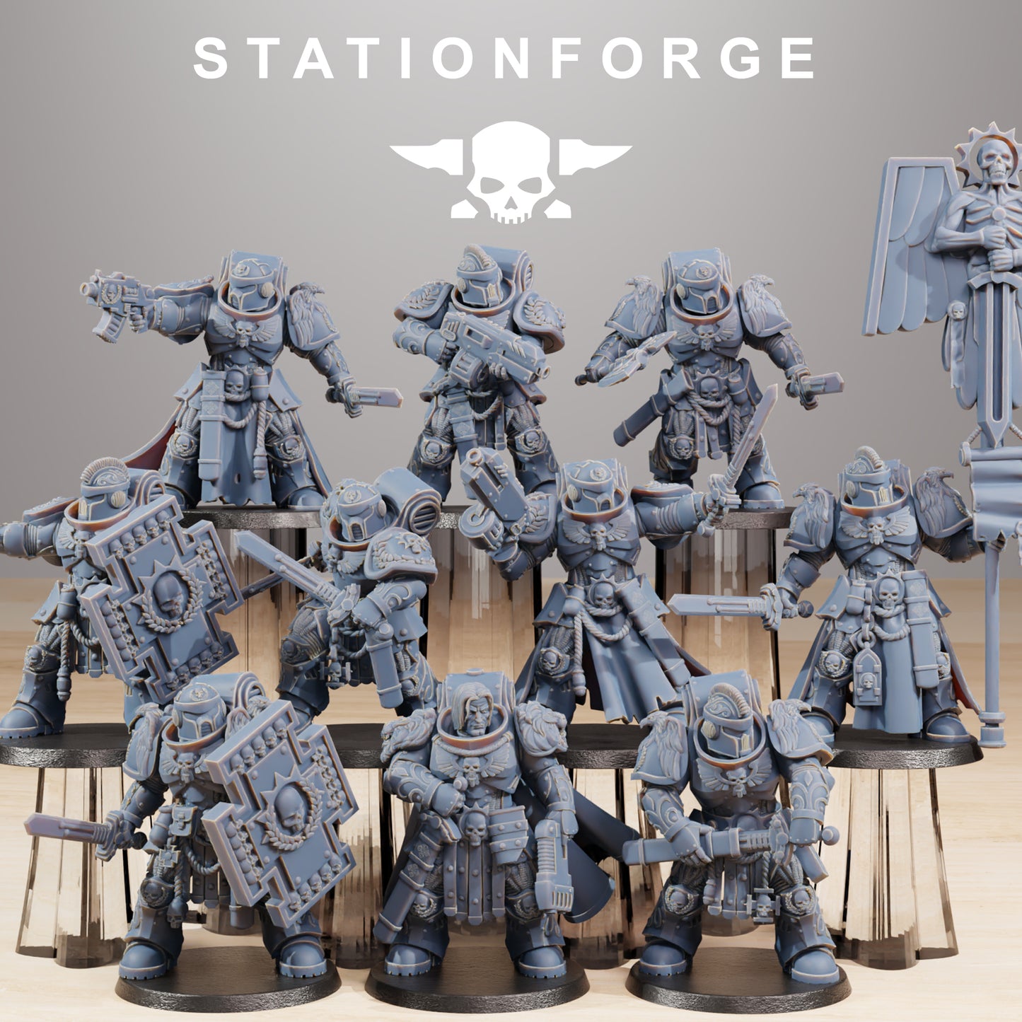Foto do produto Tabletop 28mm The Printing Goes Ever On (TPGEO) 0: Guardas Socratis
