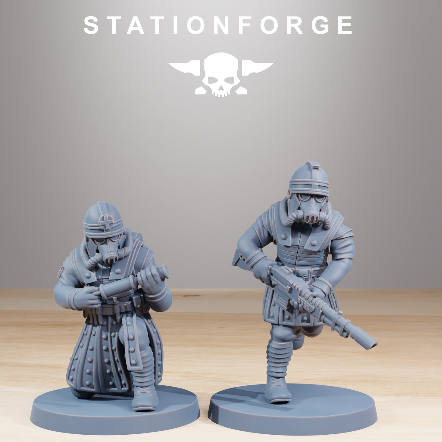 Foto do produto Tabletop 28mm The Printing Goes Ever On (TPGEO) 0: GrimGuard Vexillatio