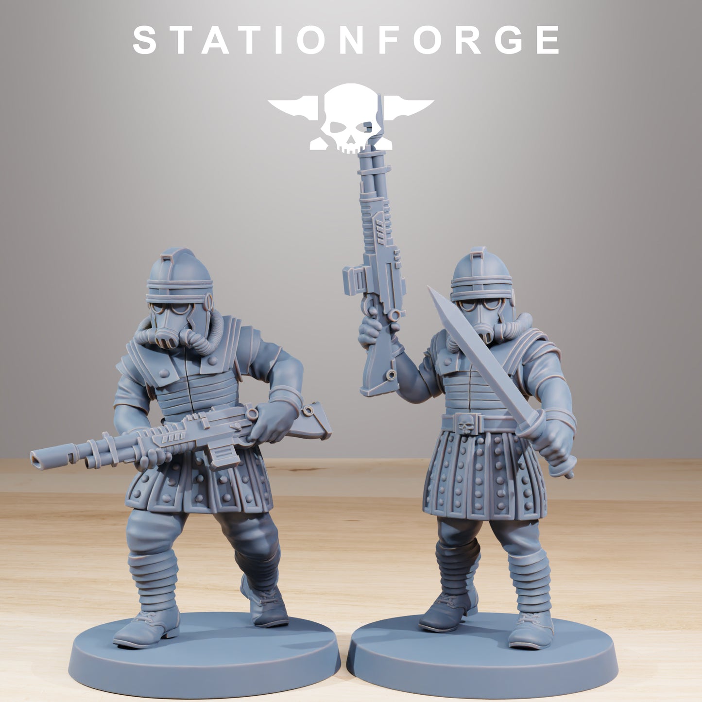 Foto do produto Tabletop 28mm The Printing Goes Ever On (TPGEO) 0: GrimGuard Vexillatio
