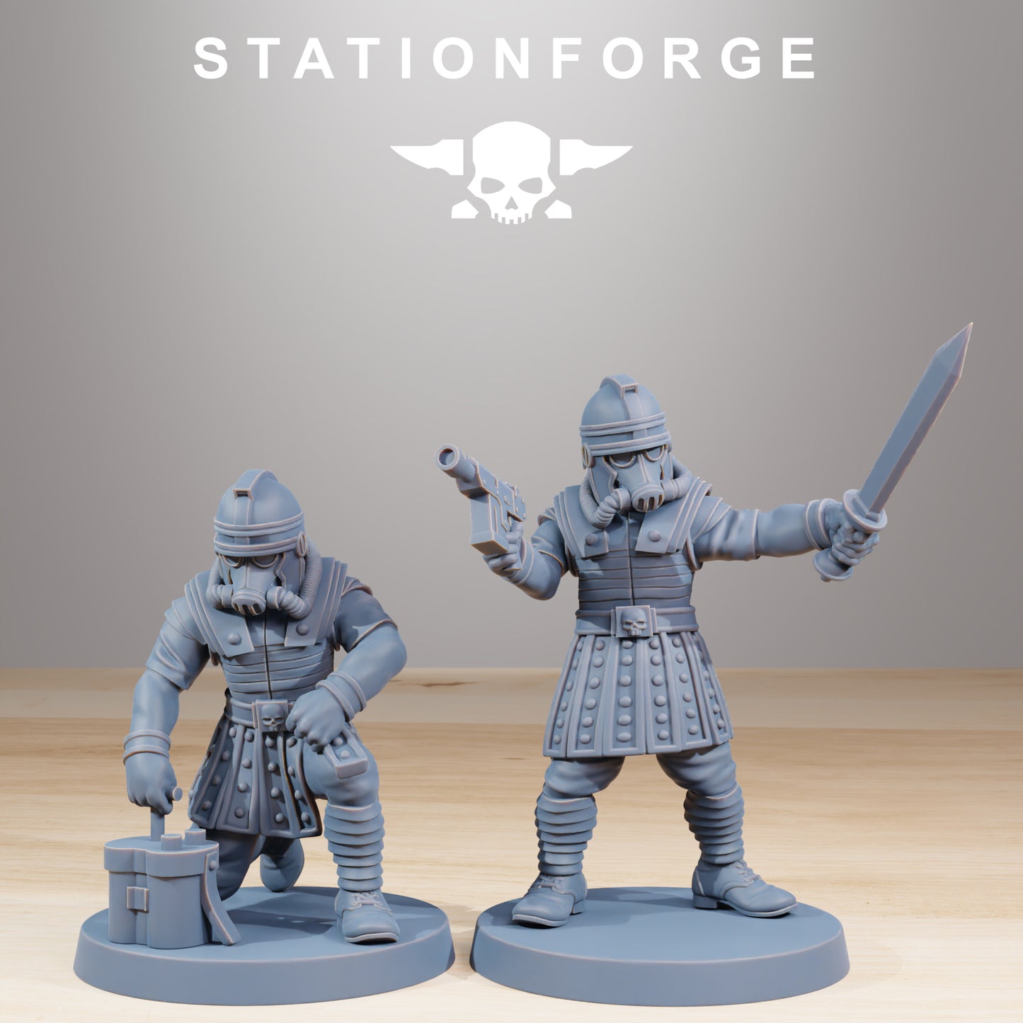 Foto do produto Tabletop 28mm The Printing Goes Ever On (TPGEO) 0: GrimGuard Vexillatio