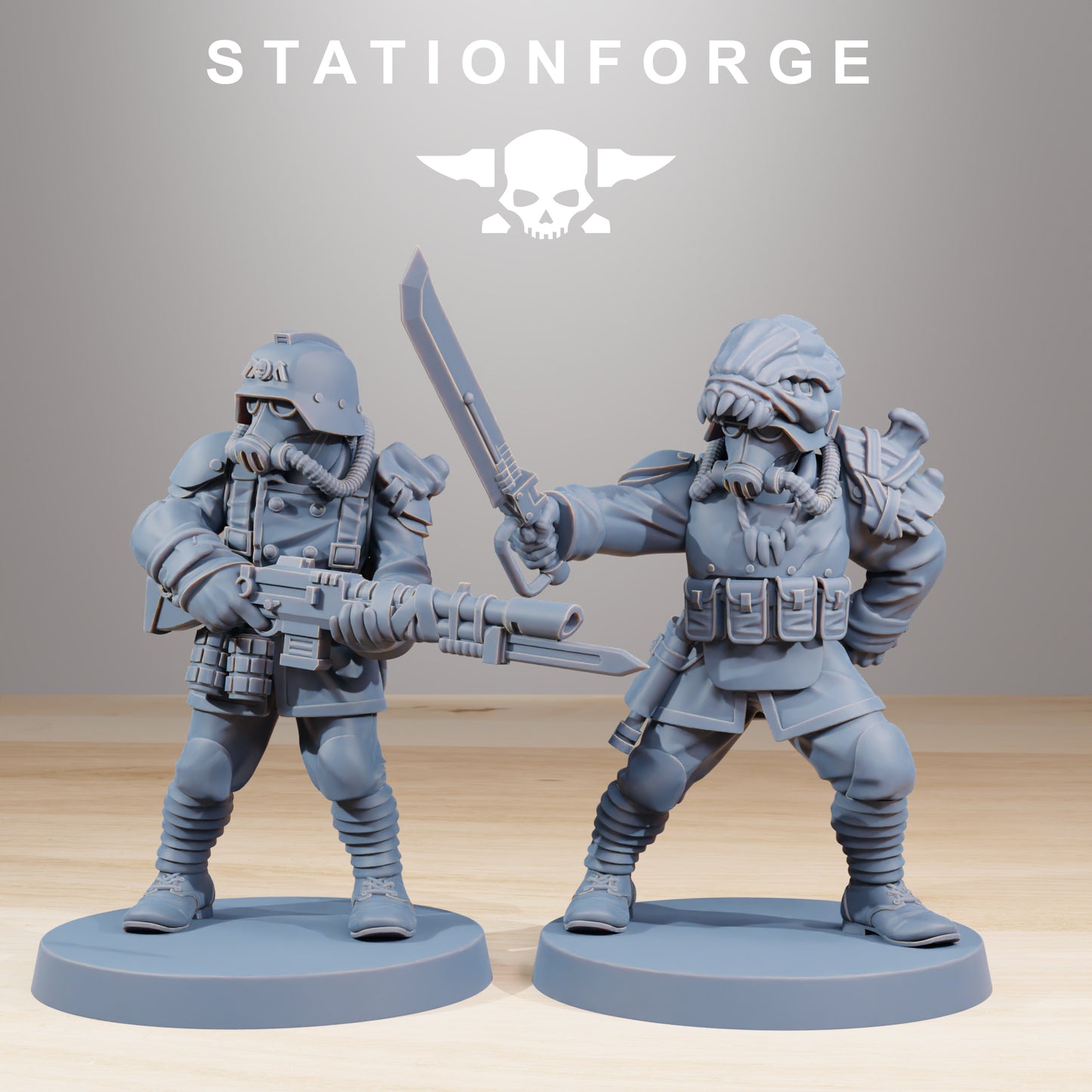 Foto do produto Tabletop 28mm The Printing Goes Ever On (TPGEO) 0: Caçadores Xenarid GrimGuard