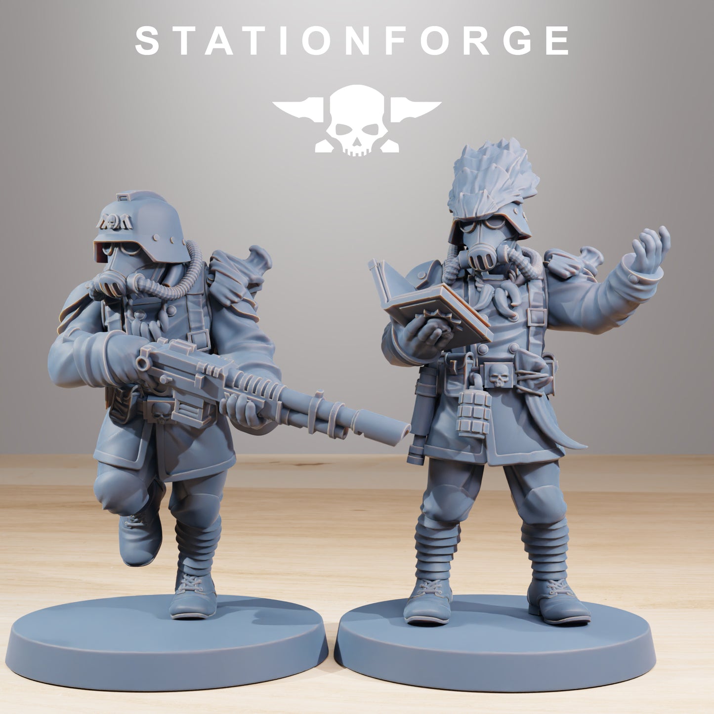 Foto do produto Tabletop 28mm The Printing Goes Ever On (TPGEO) 0: Caçadores Xenarid GrimGuard