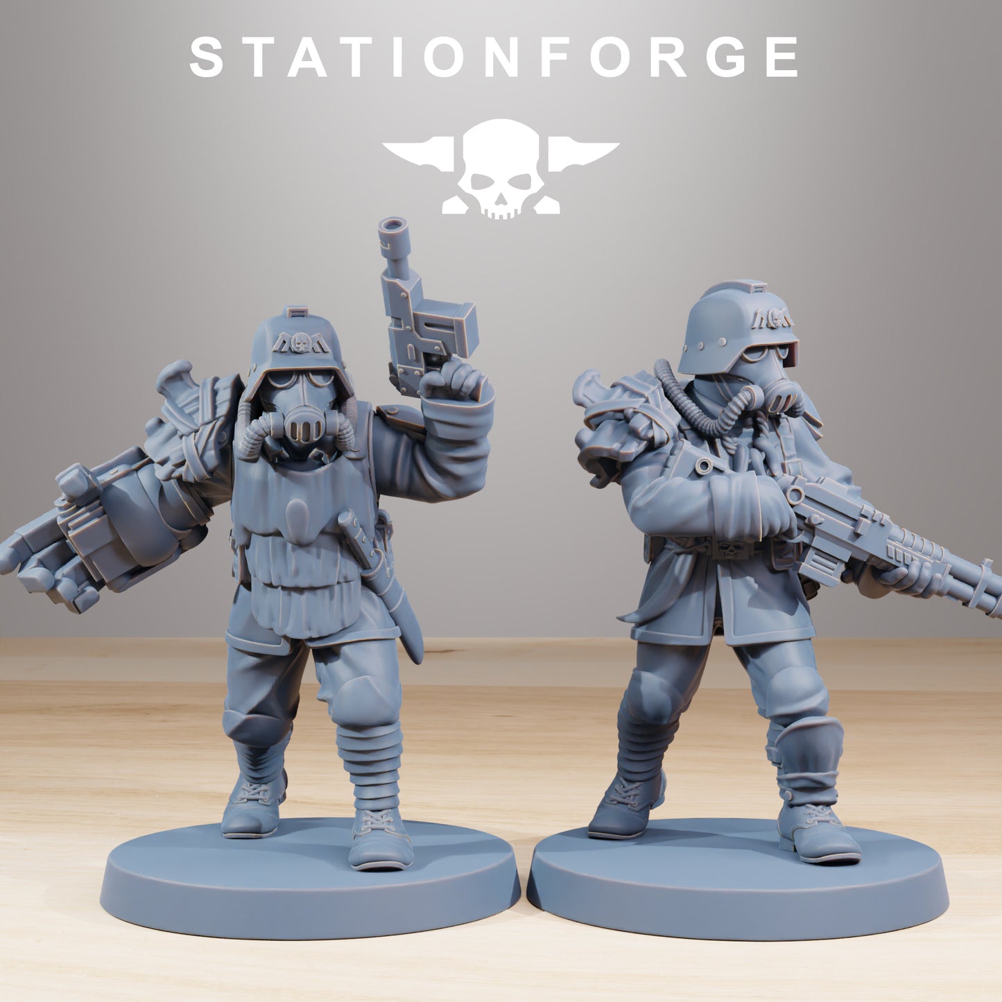 Foto do produto Tabletop 28mm The Printing Goes Ever On (TPGEO) 0: Caçadores Xenarid GrimGuard